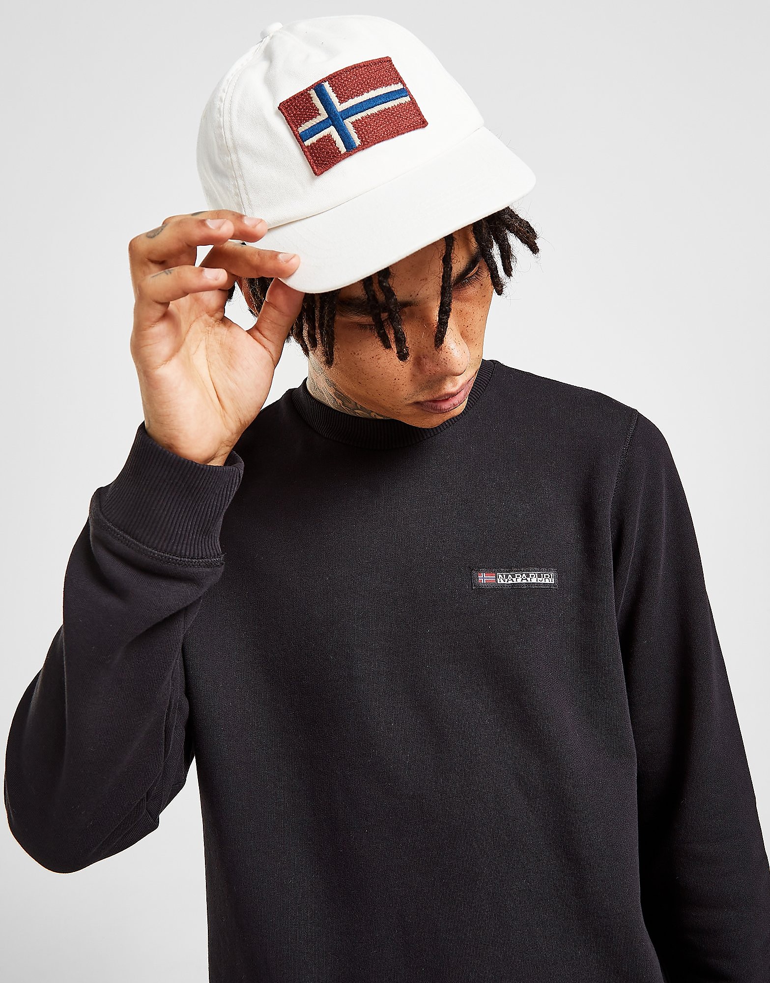 

Napapijri Core Crew Sweatshirt - Only at JD - Black - Mens, Black