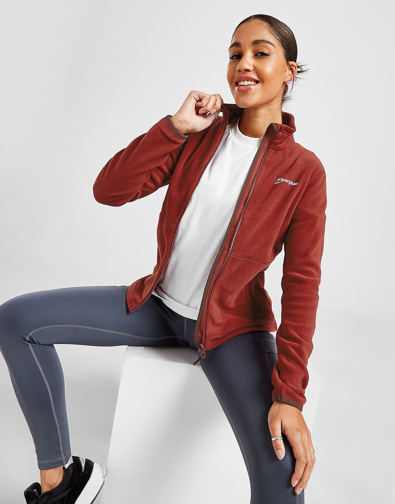 

Berghaus Prism 2.0 Full Zip Fleece - Red - Womens, Red