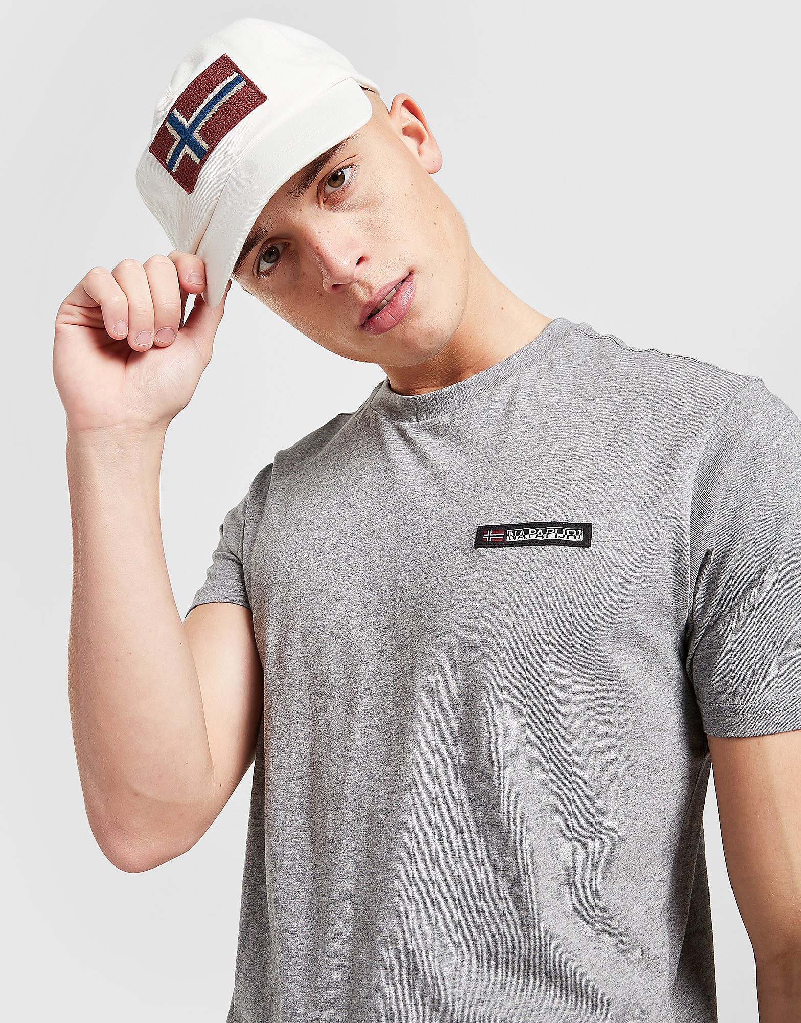 

Napapijri Core T-Shirt - Only at JD - Grey - Mens, Grey
