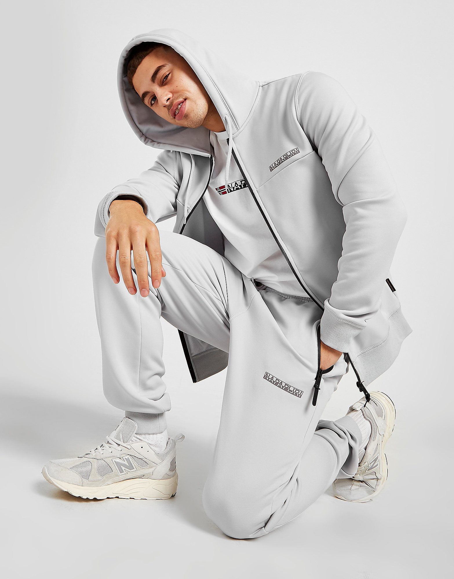 

Napapijri Poly Fleece Track Pants - Only at JD - Grey - Mens, Grey
