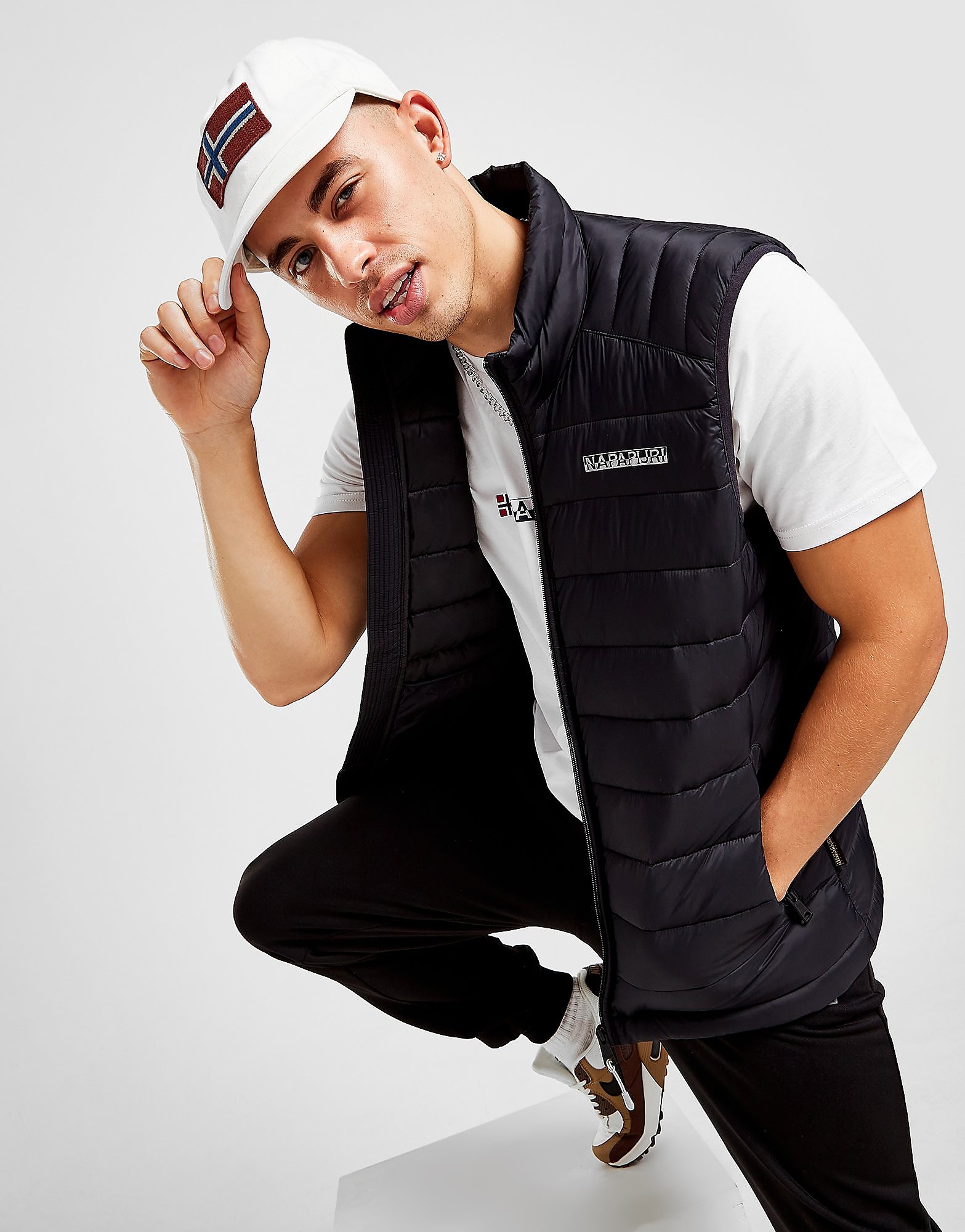 

Napapijri Aerons Gilet - Only at JD - Black - Mens, Black