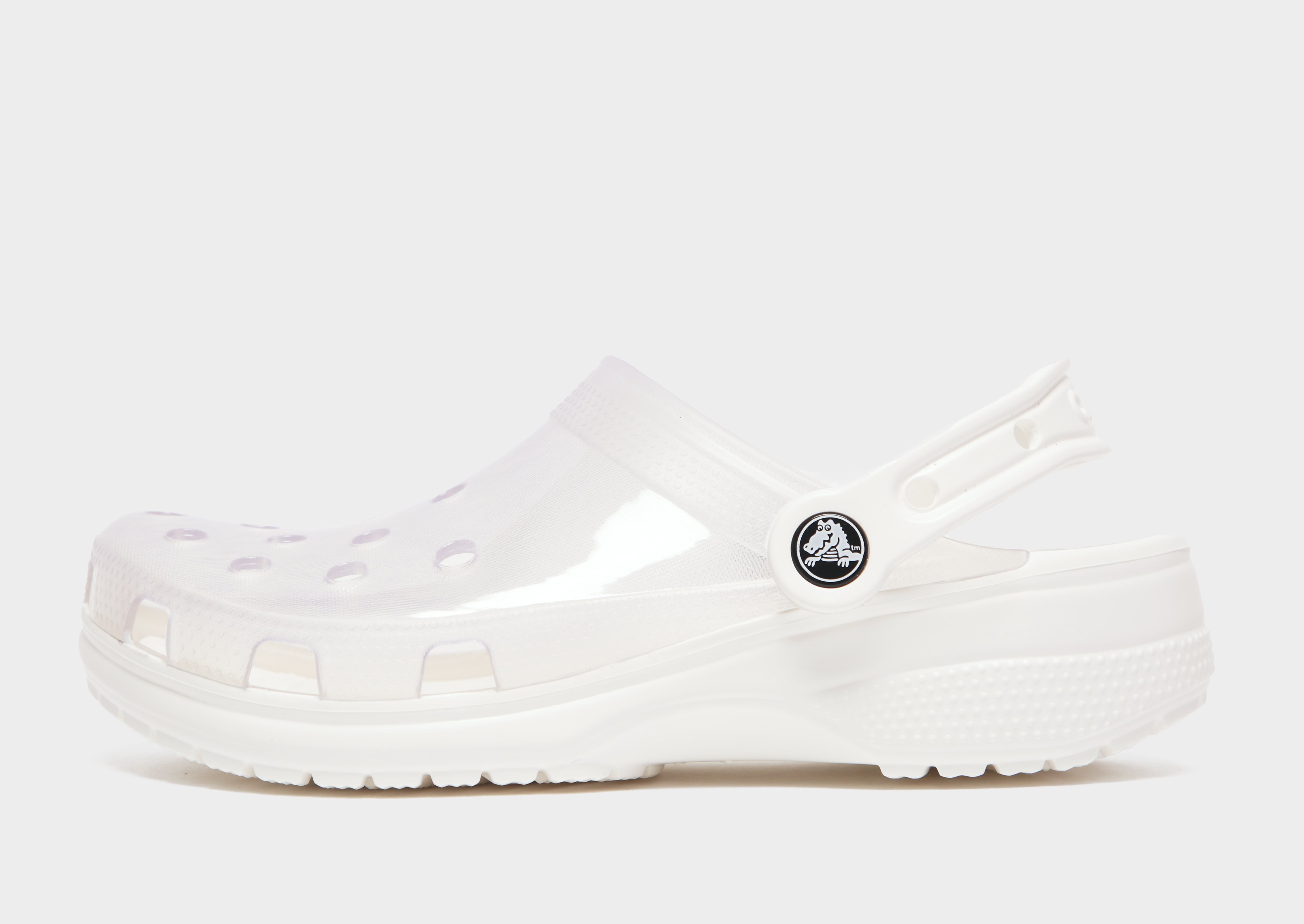 

Crocs Classic Clog Clear Women's - White, White