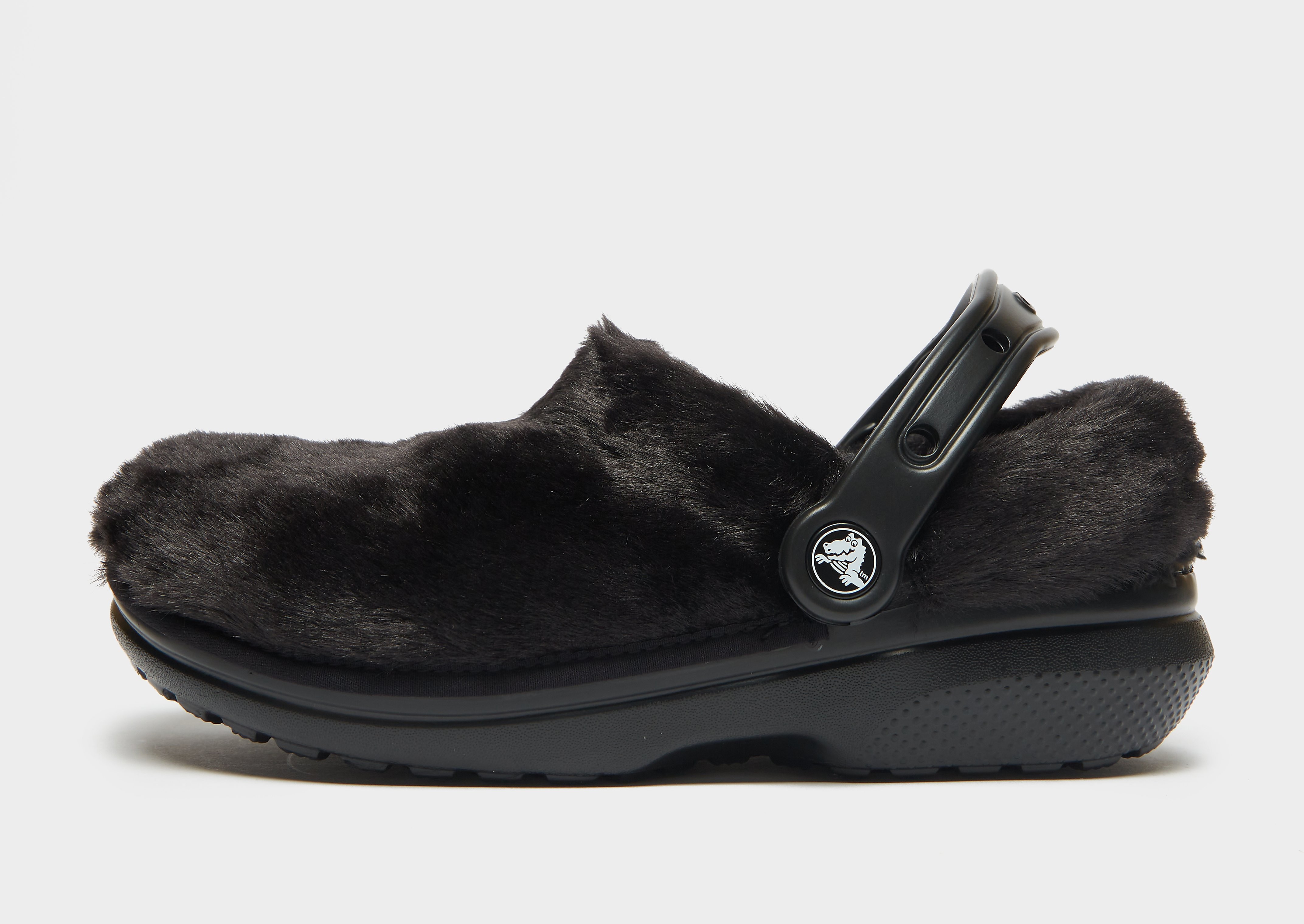 

Crocs Cozy Fuzz Clog Women's - Black, Black