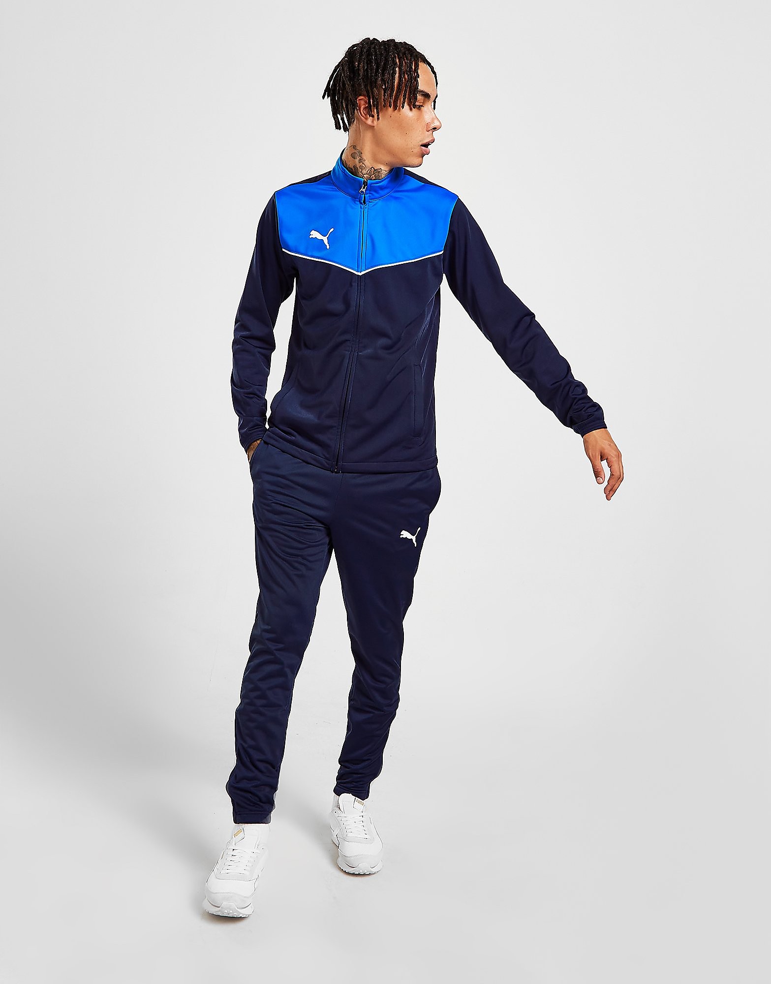 

Puma Football Poly Tracksuit - Navy - Mens, Navy