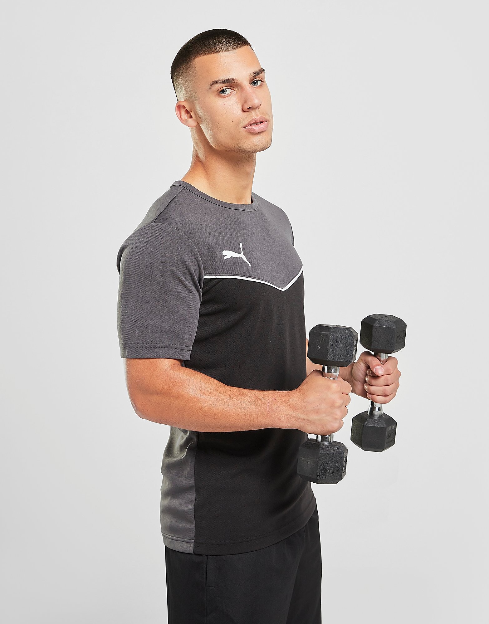 

Puma Poly T-Shirt - Black, Black