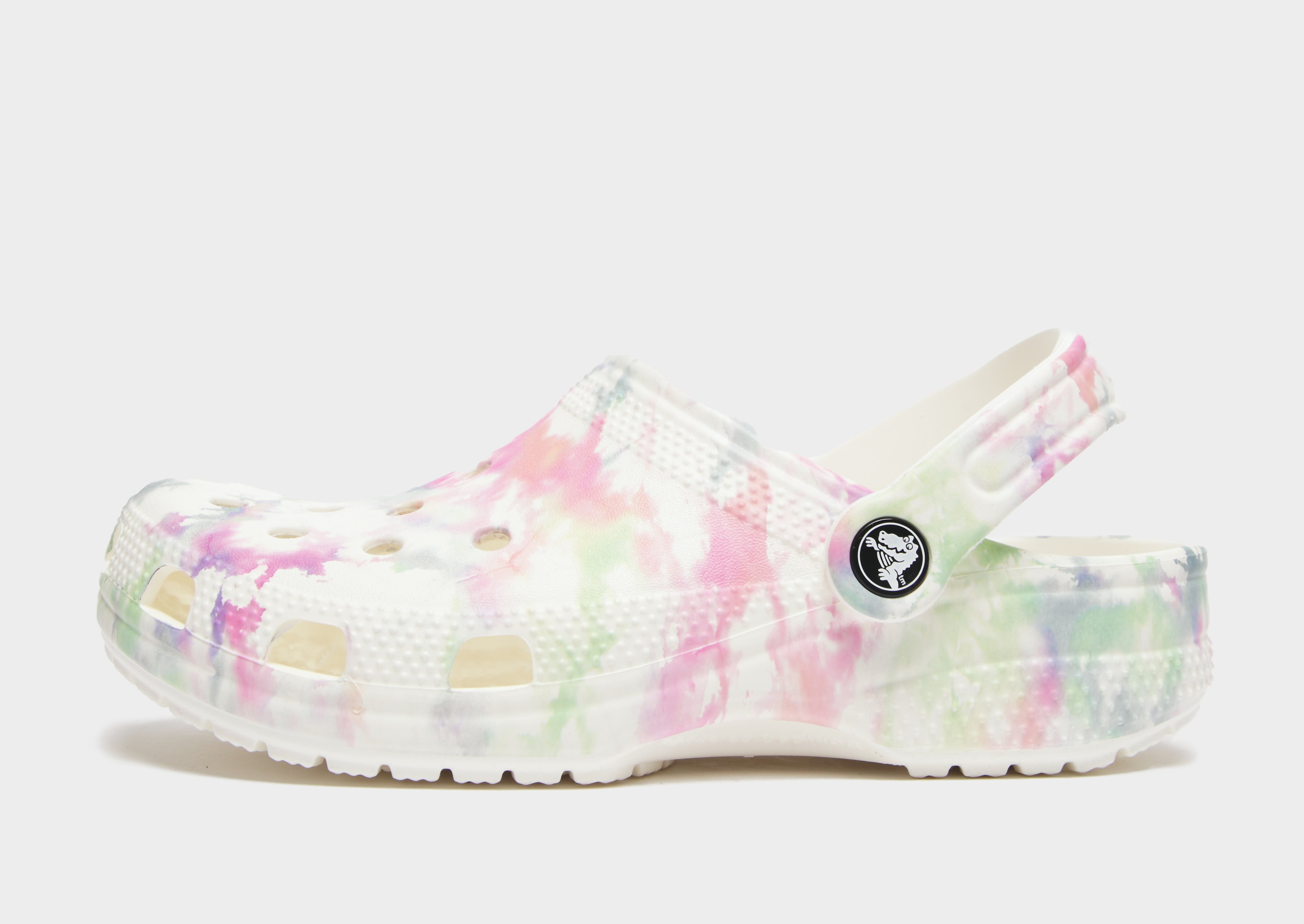 

Crocs Classic Clog Bleach Dye Women's - White, White