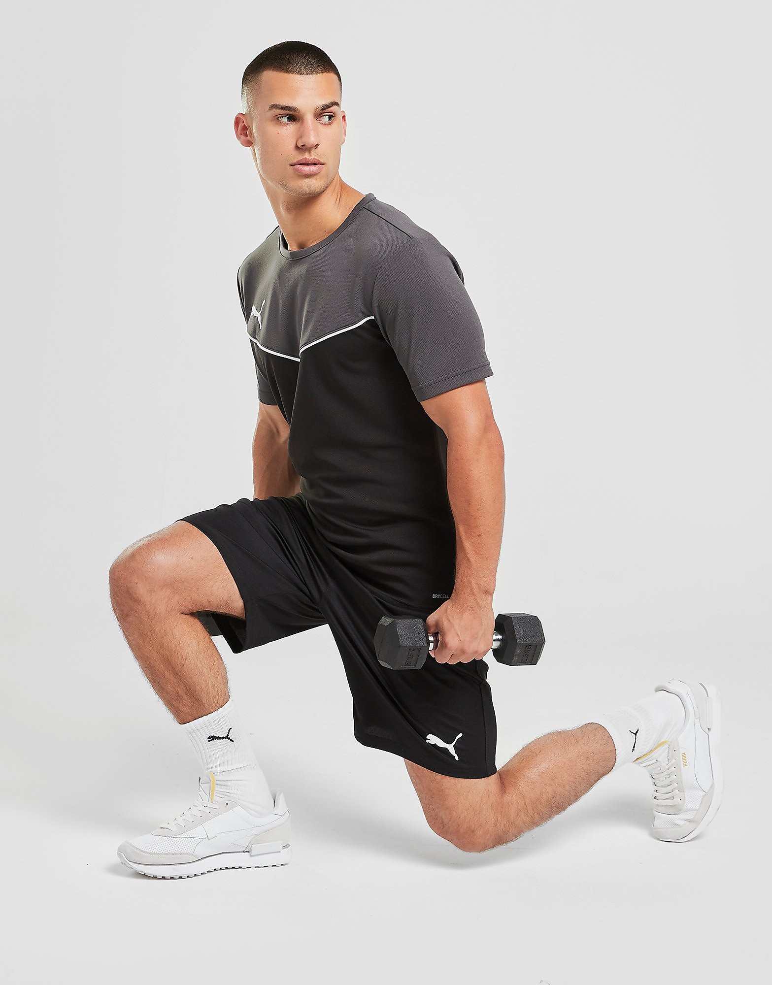 

Puma Poly Shorts - Black - Mens, Black