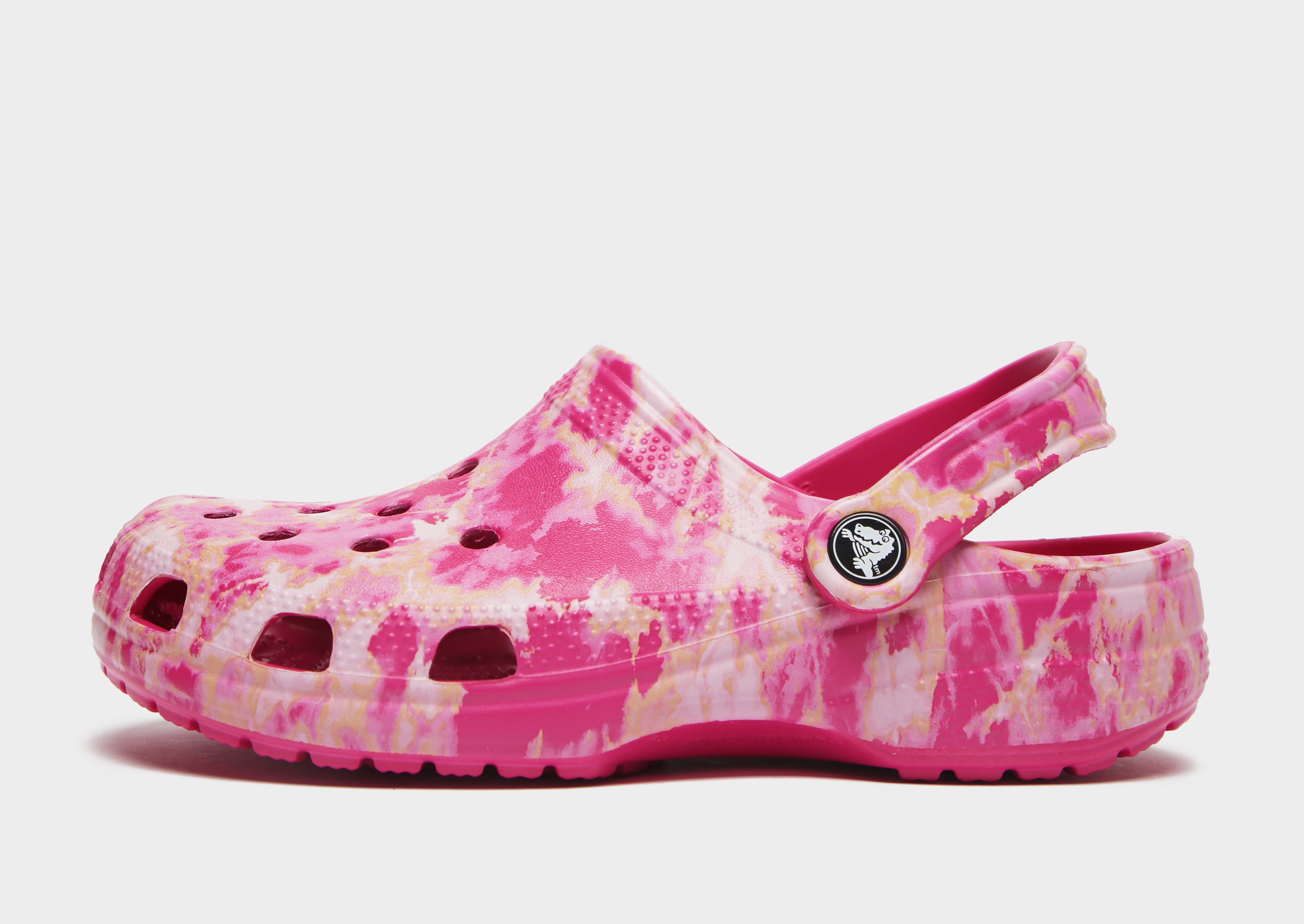 

Crocs Classic Clog Bleach Dye Women's - Pink, Pink
