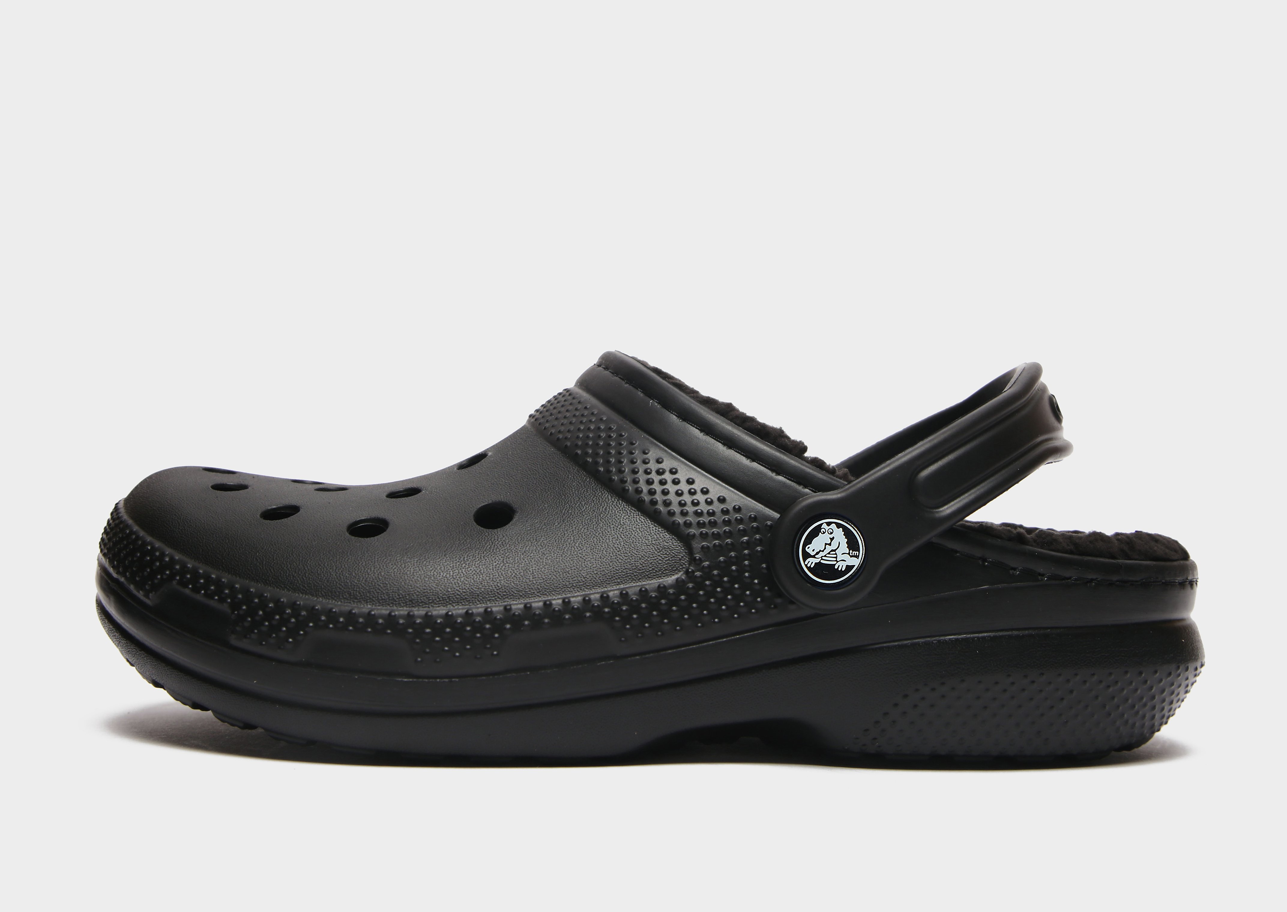 Crocs Chinelos Lined para Mulher - Preto - Womens, Preto