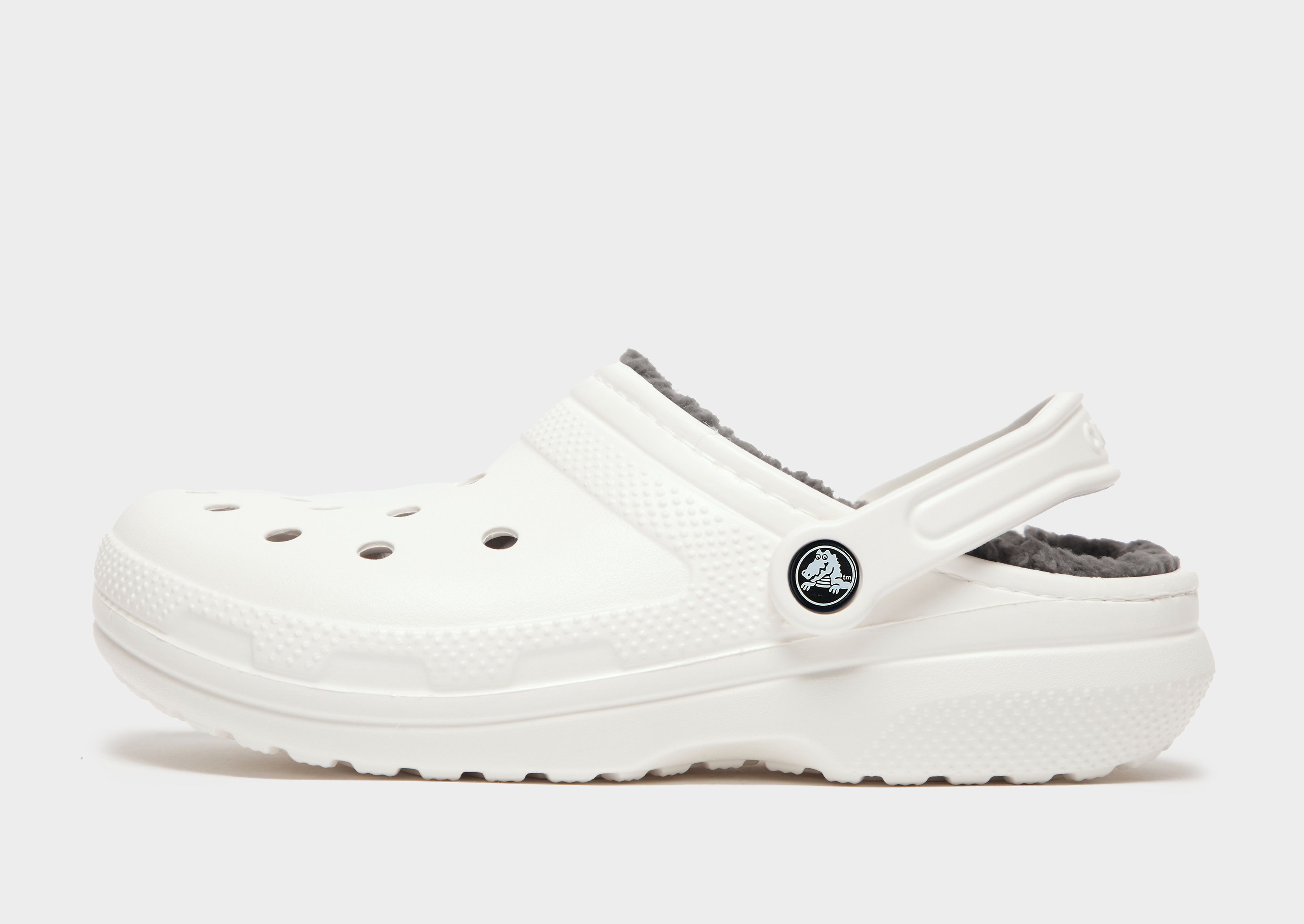 Crocs Chinelos Lined para Mulher - Branco - Womens, Branco