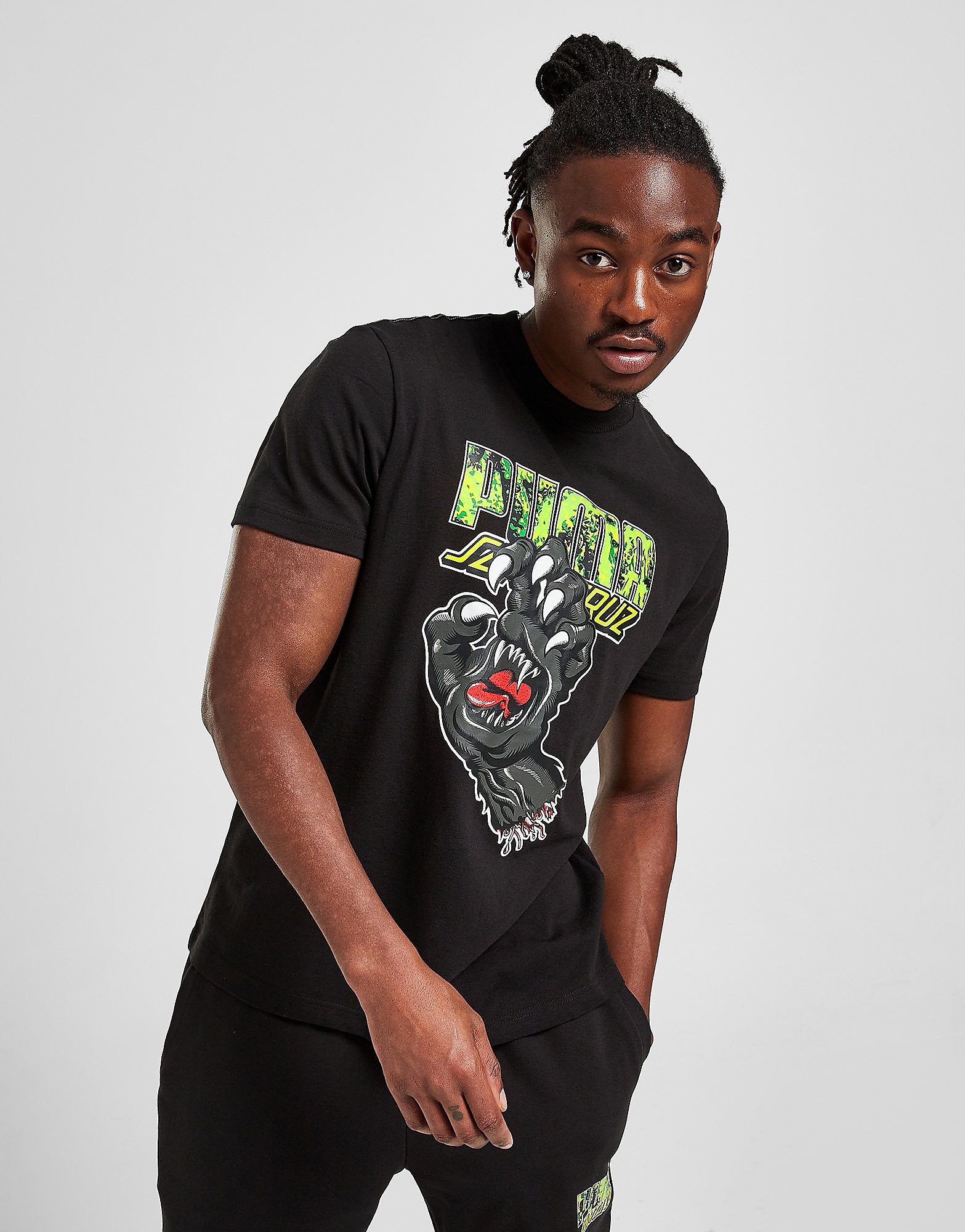 

Puma x Santa Cruz Claw T-Shirt - Black - Mens, Black