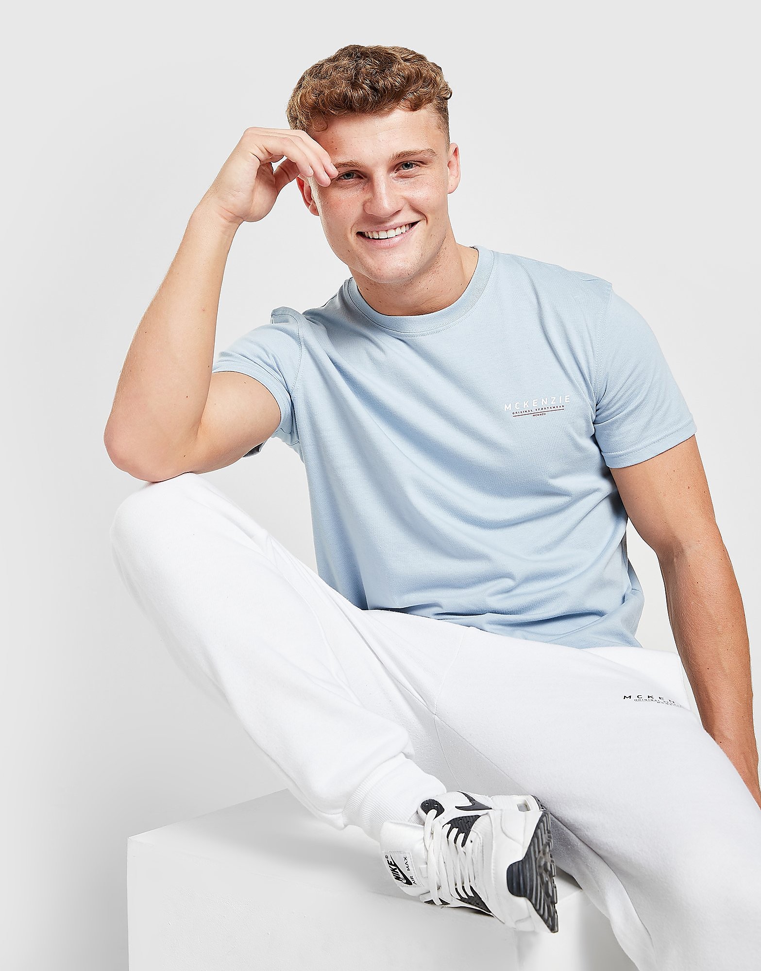 

McKenzie Essential T-Shirt - Only at JD - BLUE - Mens, BLUE