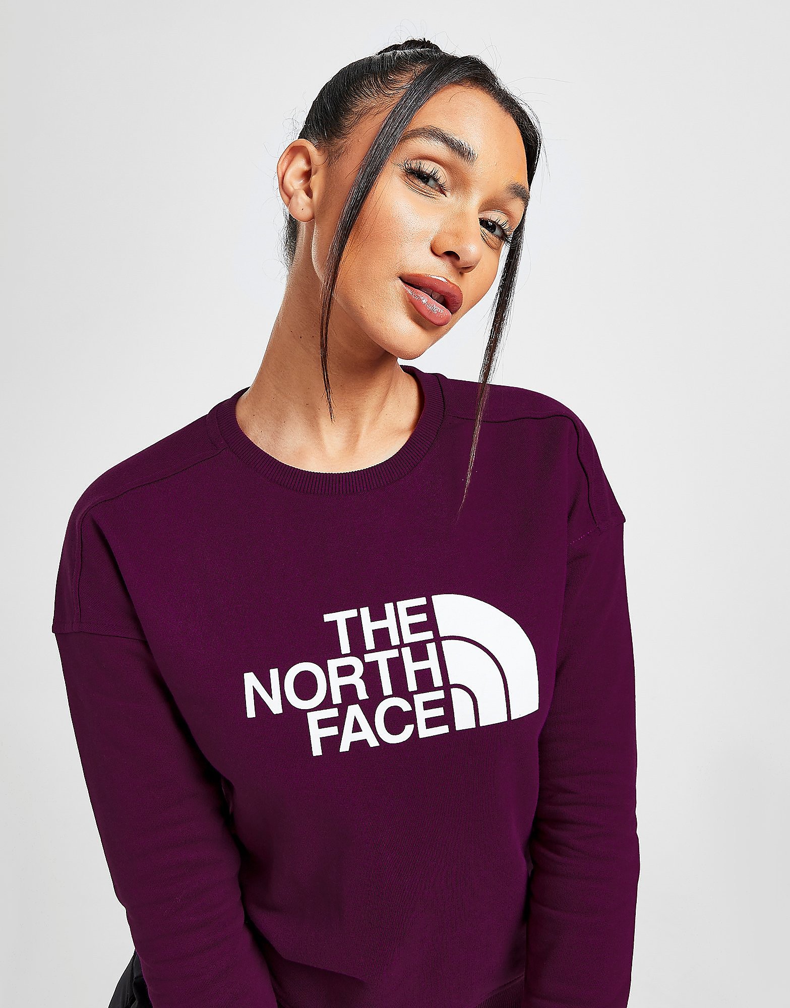 

The North Face Drew Peak Crew Sweatshirt - Purple/PPL - Womens, Purple/PPL