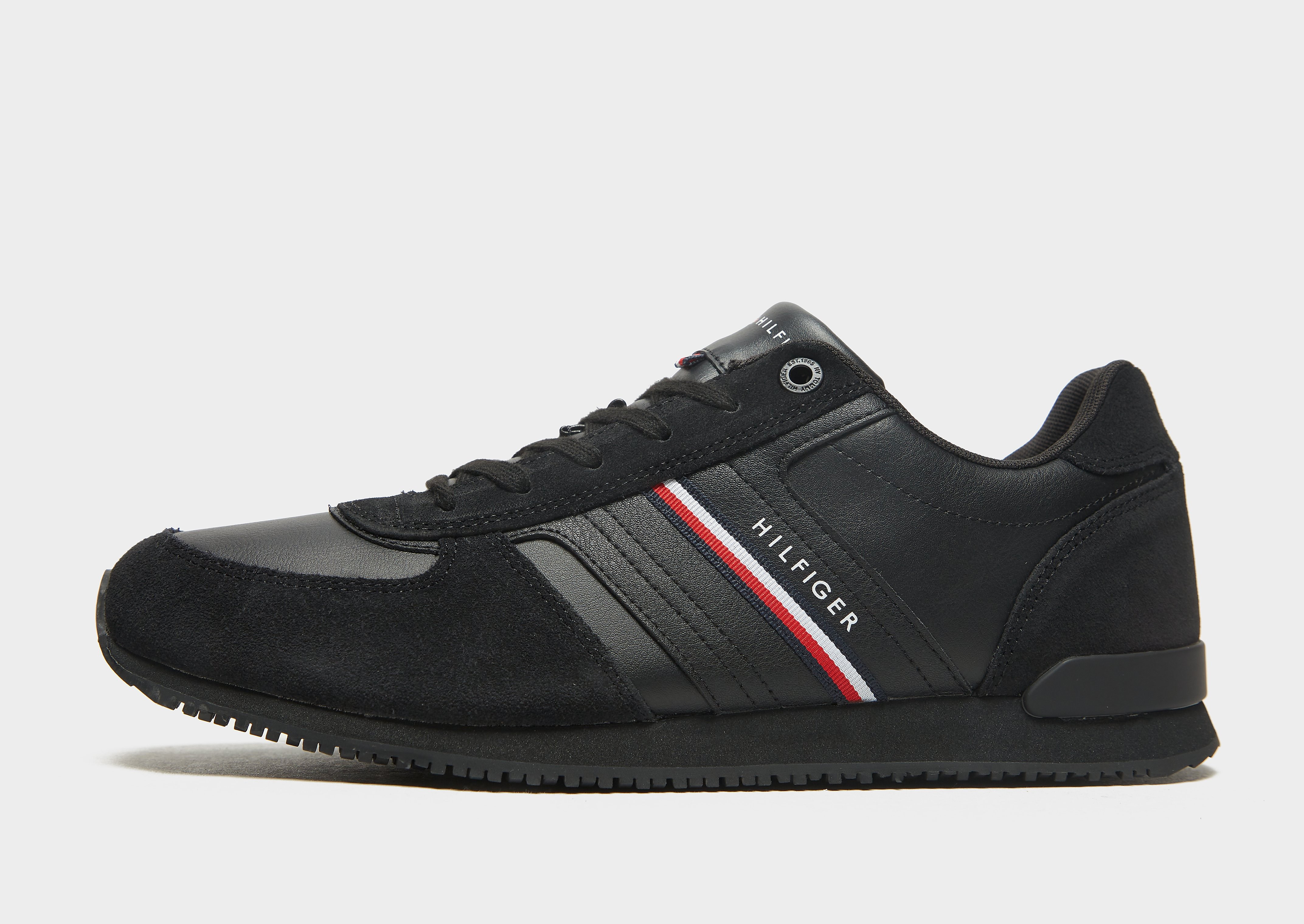

Tommy Hilfiger Iconic Runners - Black - Mens, Black
