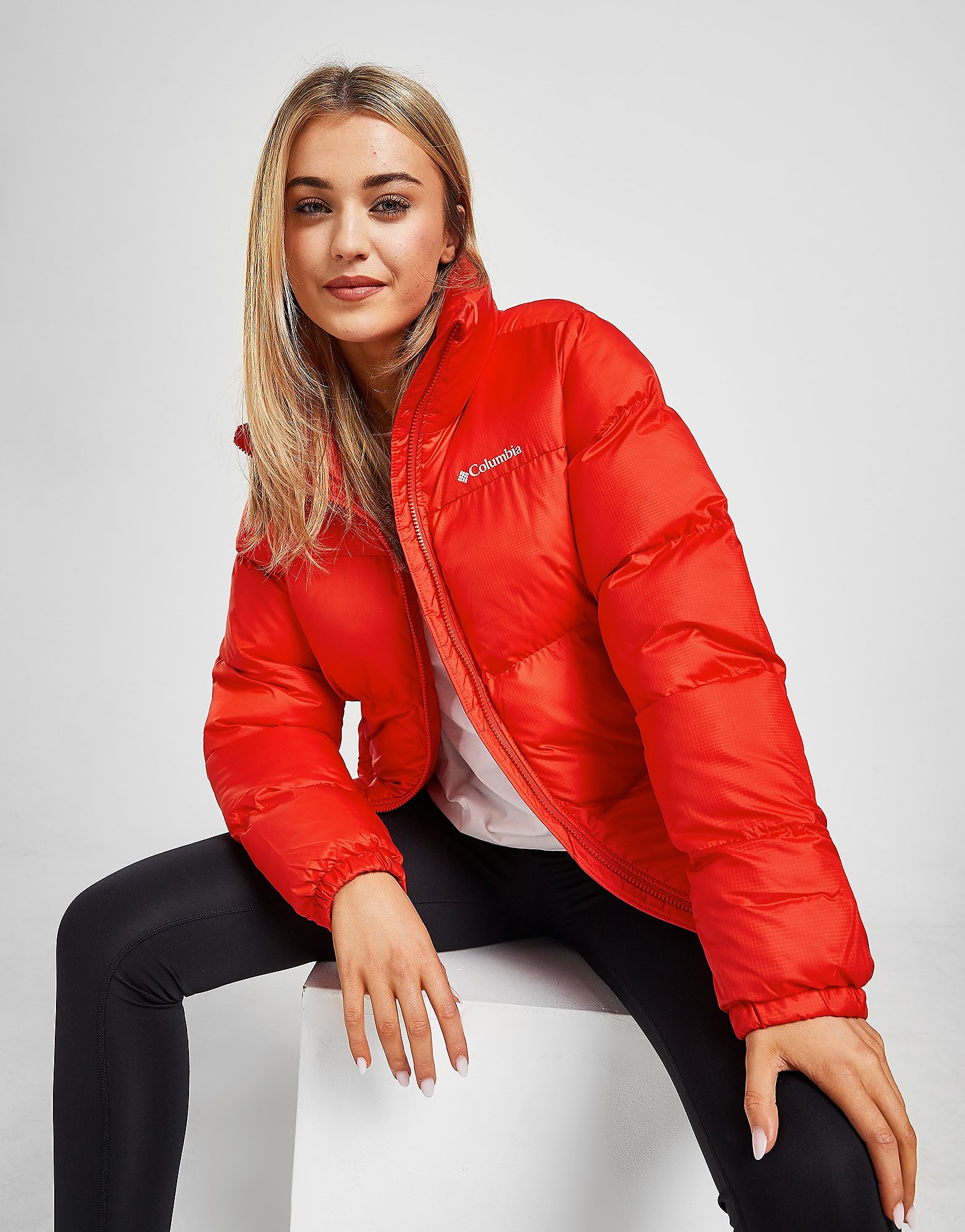 

Columbia Puffect Padded Jacket - Orange - Womens, Orange