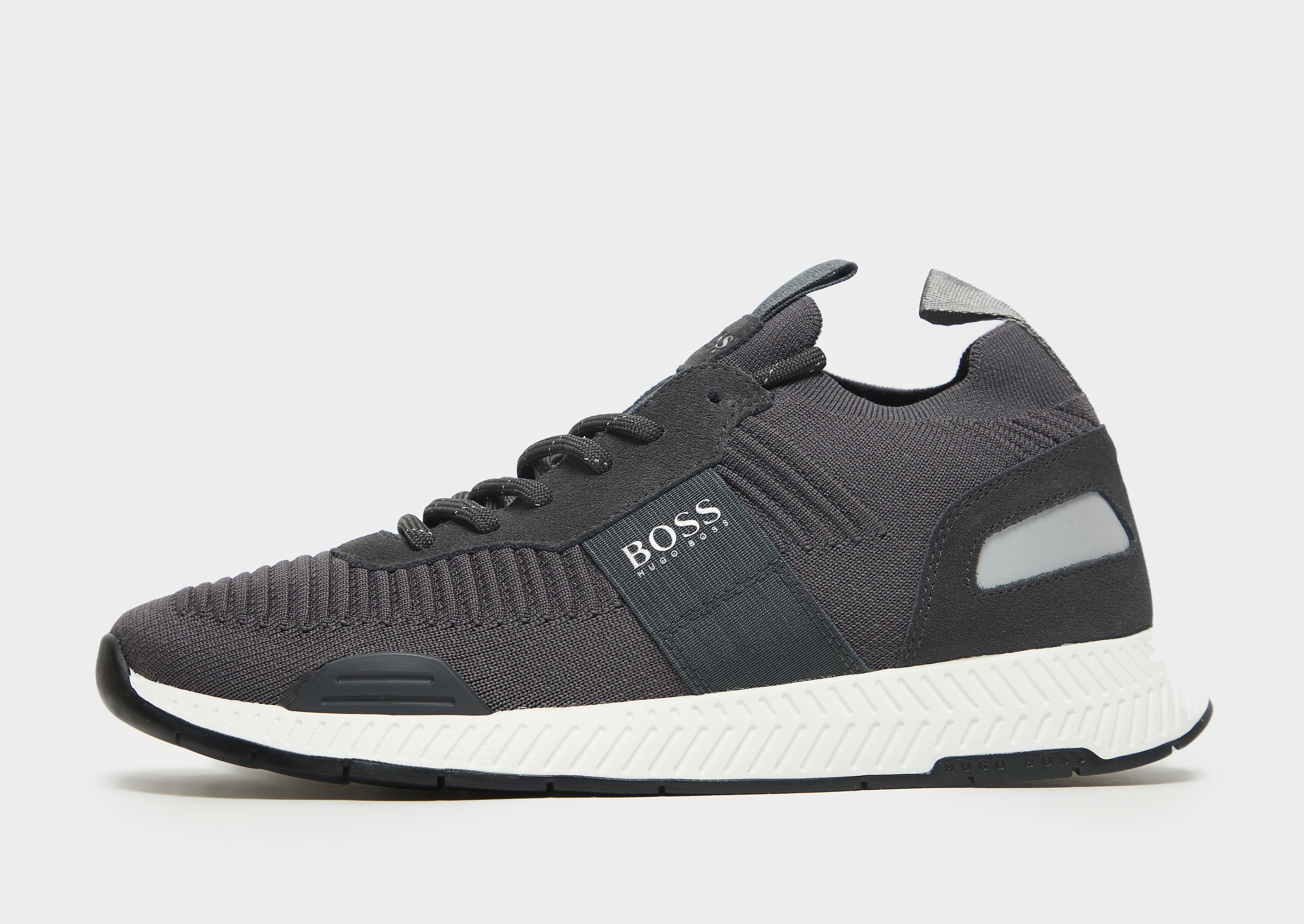 

BOSS Titanium Run Knit - Grey - Mens, Grey