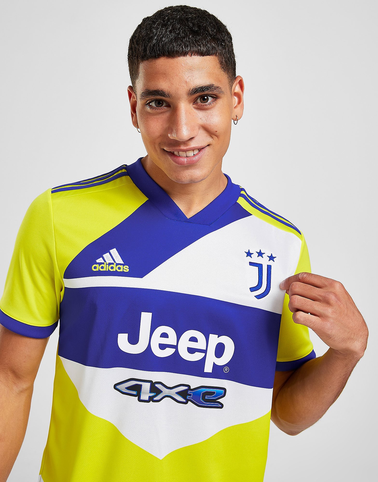 

adidas Juventus 2021/22 Third Shirt - Shock Yellow / Hi-Res Blue - Mens, Shock Yellow / Hi-Res Blue