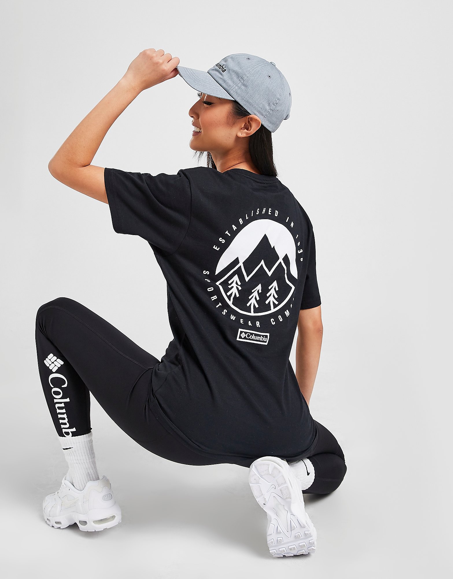 

Columbia Mountain Graphic T-Shirt - Black - Womens, Black