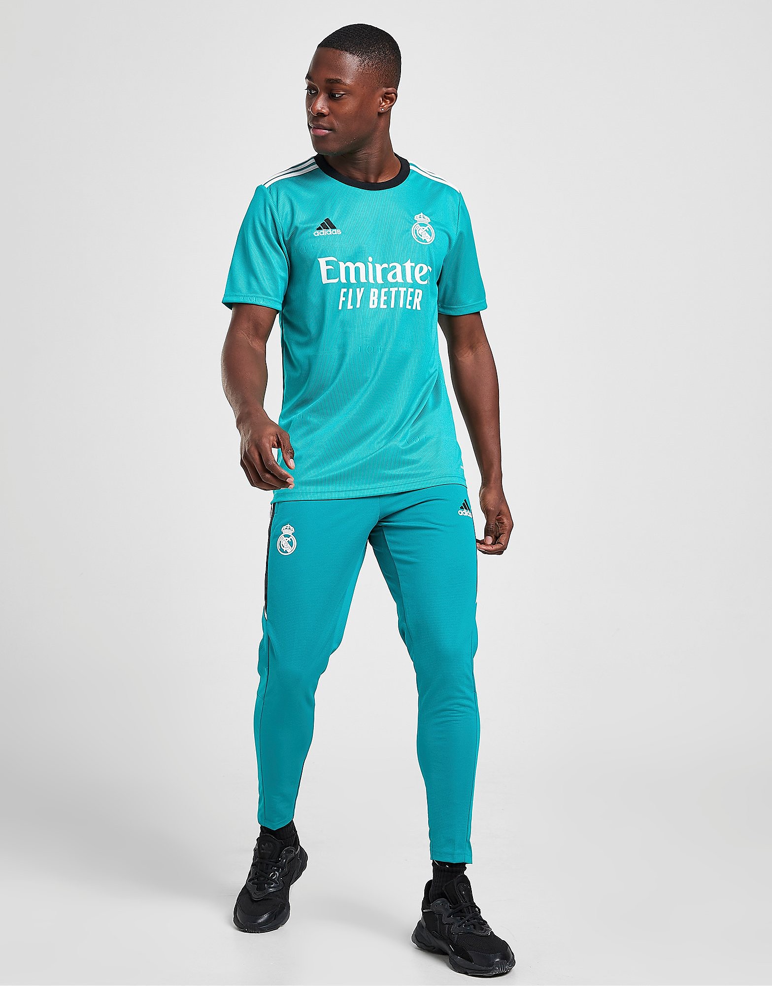 

adidas Real Madrid Training Pants - Blast Emerald - Mens, Blast Emerald