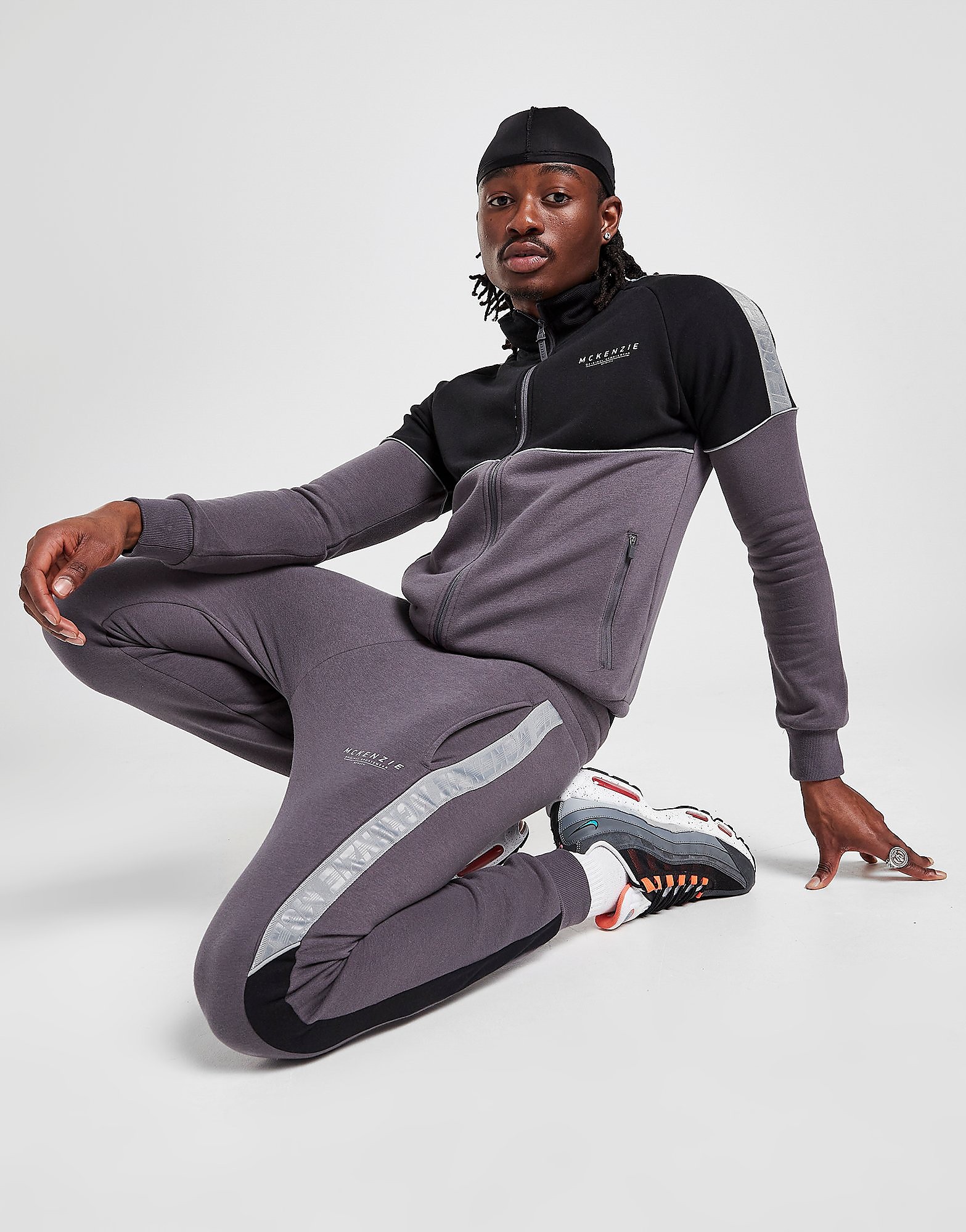McKenzie Emmet Fleece Tracksuit - Only at JD - Grey - Mens, Grey