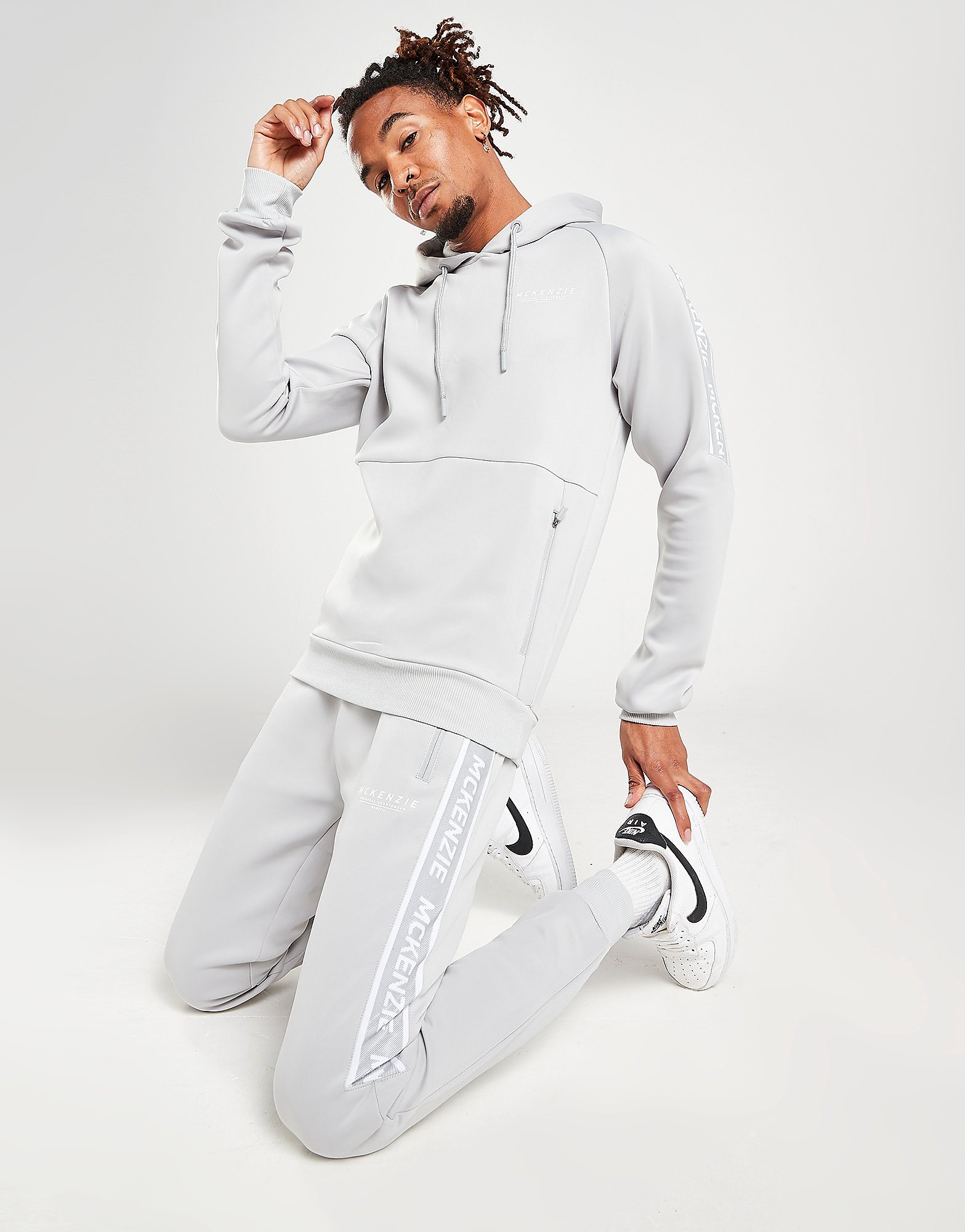 

McKenzie Oli Poly Tracksuit - Only at JD - Grey - Mens, Grey