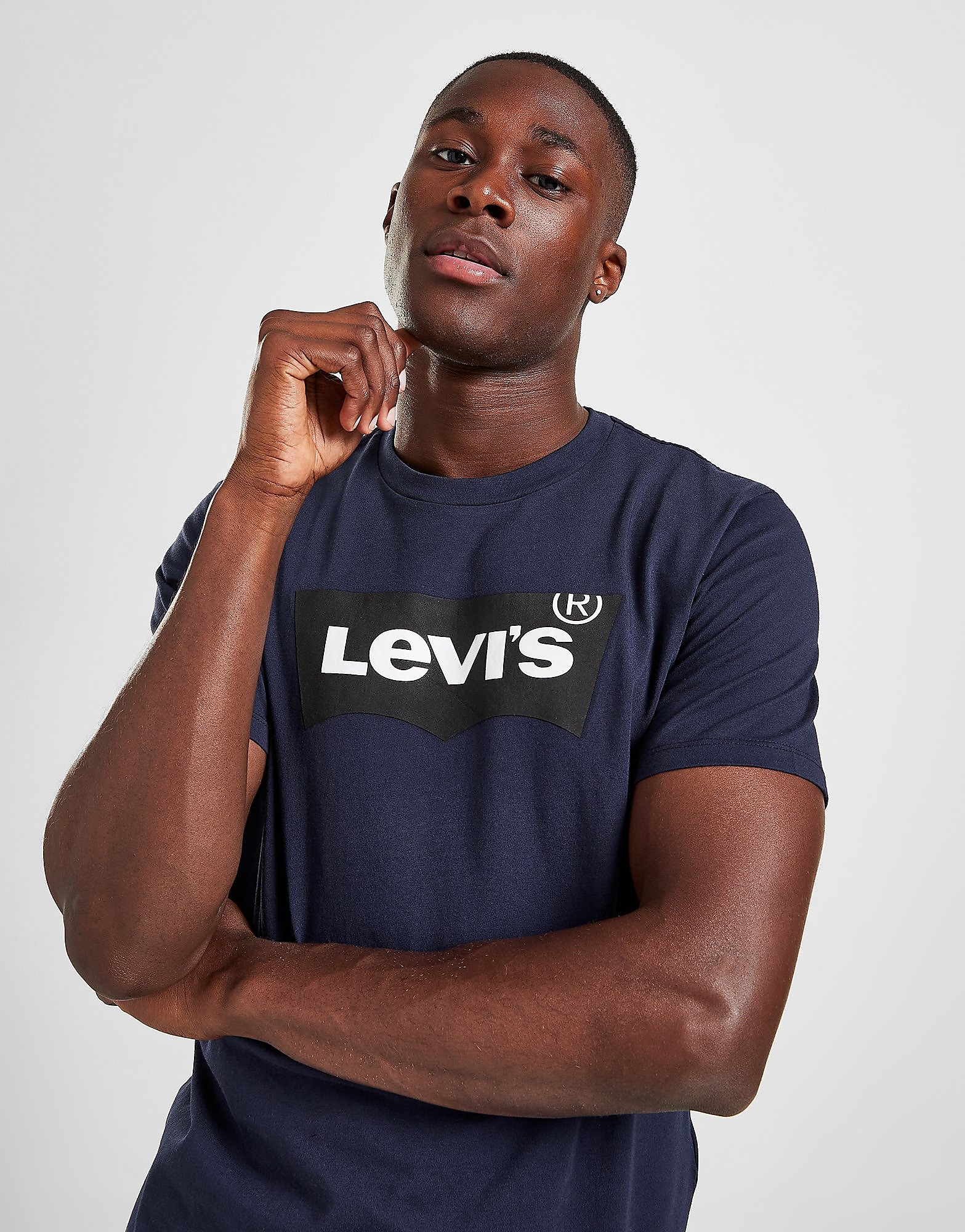 

Levis Batwing T-Shirt - Only at JD - Navy - Mens, Navy