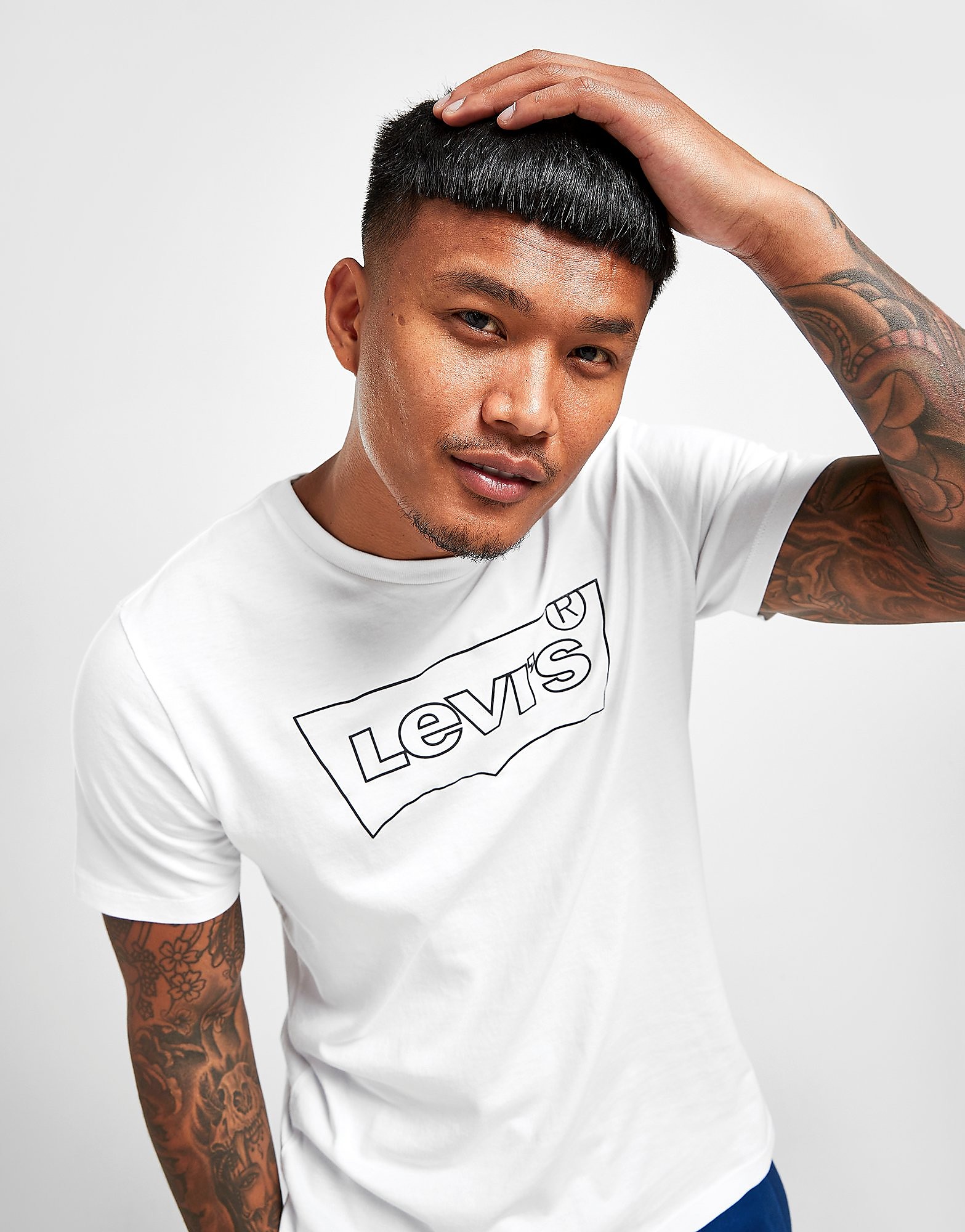

Levis Batwing T-Shirt - Only at JD - White - Mens, White