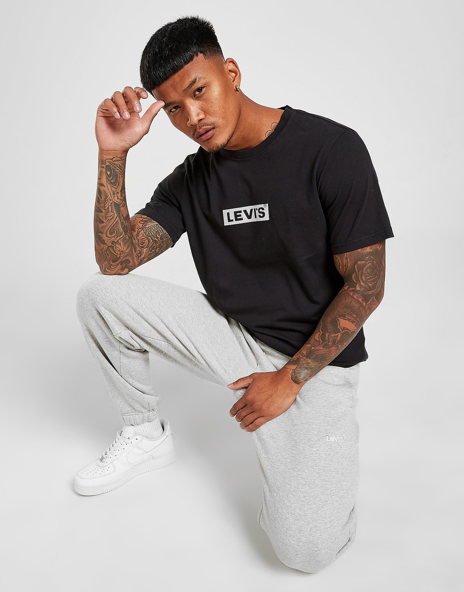 

LEVI'S Essential Joggers - Grey - Mens, Grey