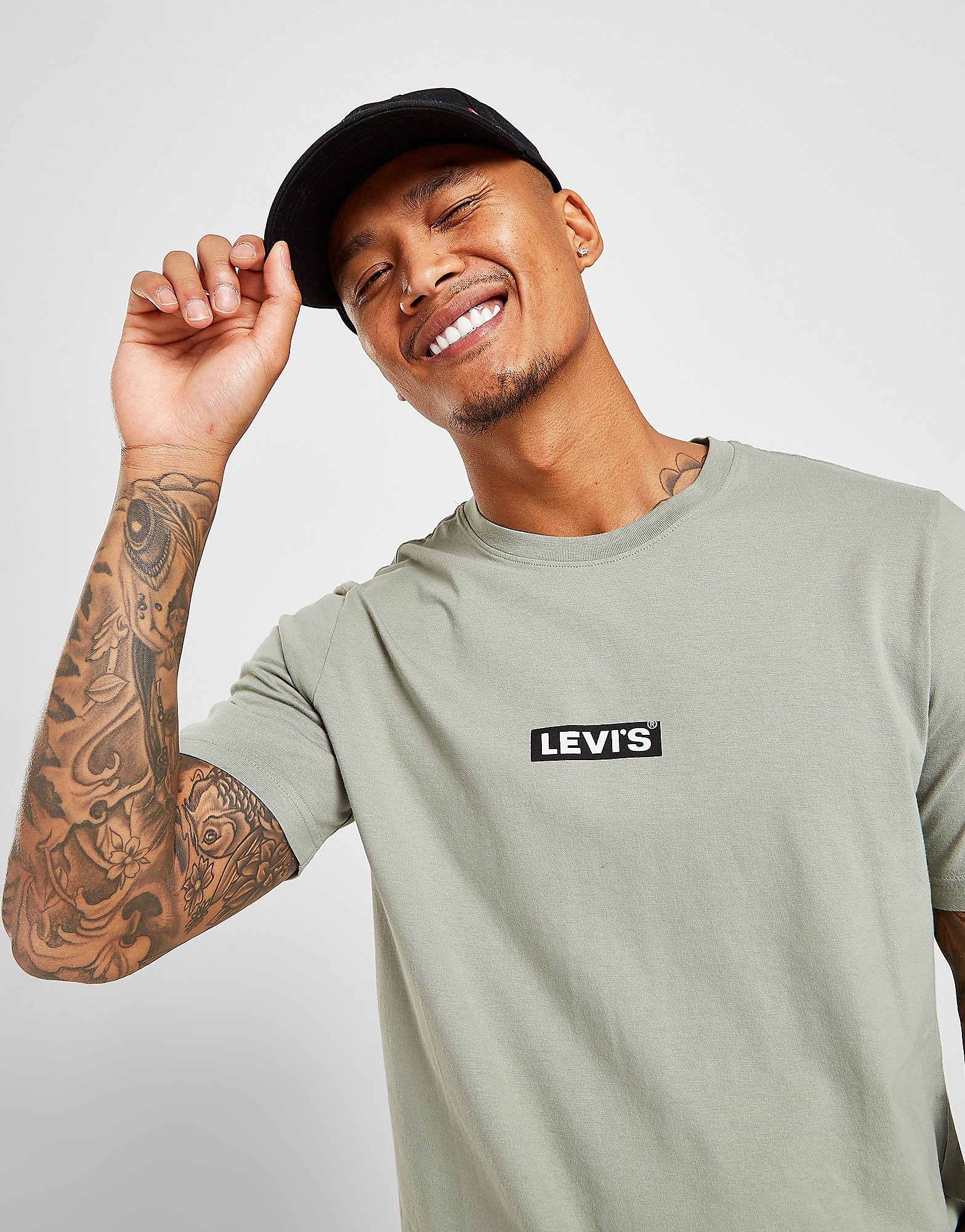 

Levis Baby Tab T-Shirt - Only at JD - Green - Mens, Green