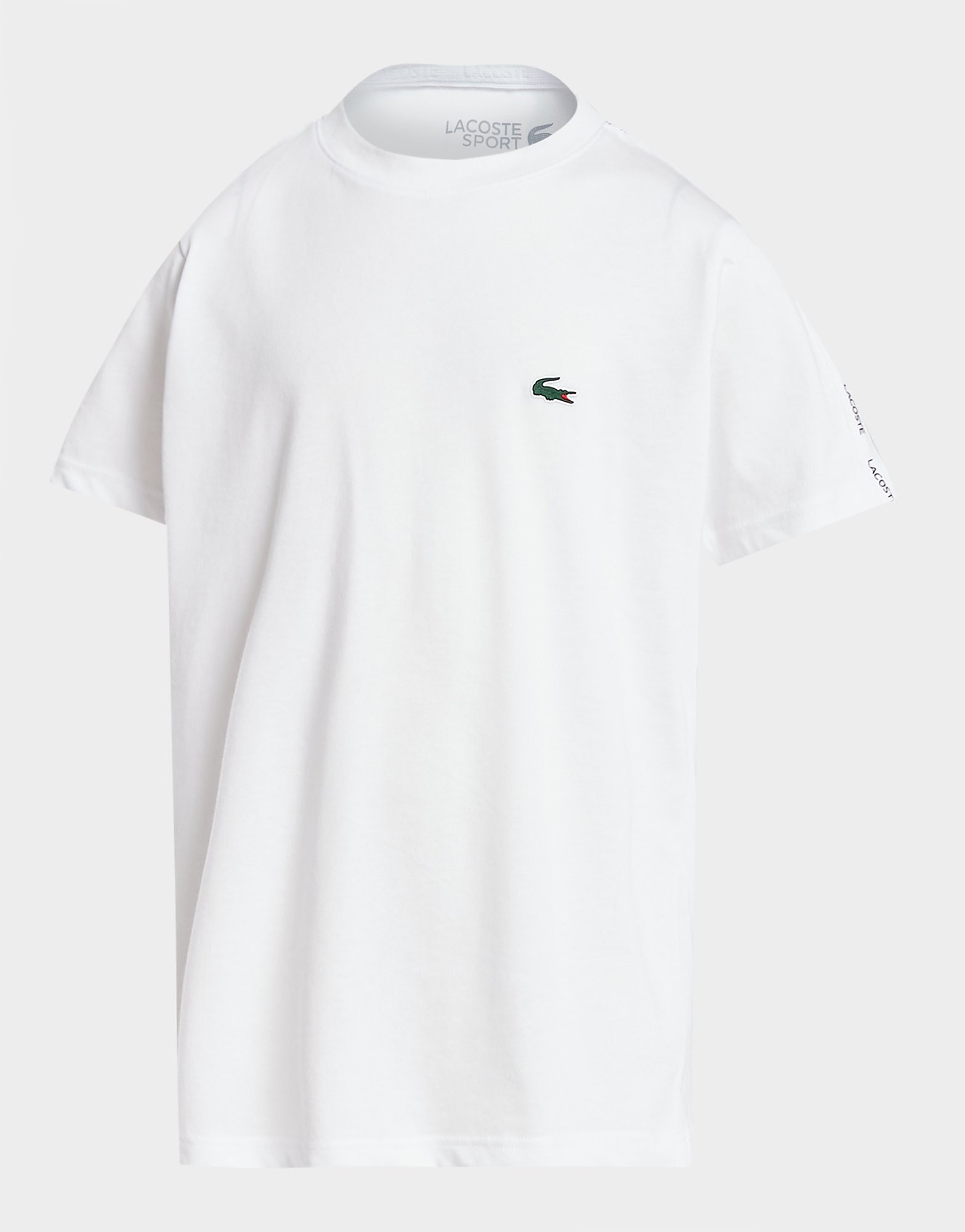 

Lacoste Tape T-Shirt Junior - White - Kids, White