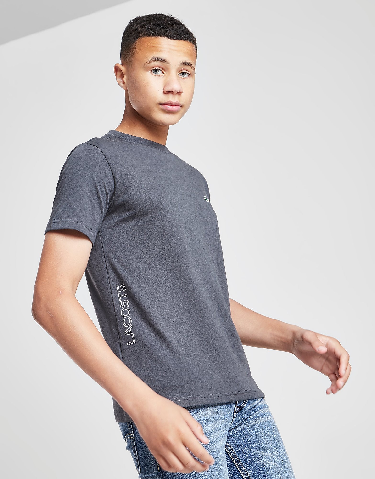 

Lacoste Outline Logo T-Shirt Junior - Grey - Kids, Grey