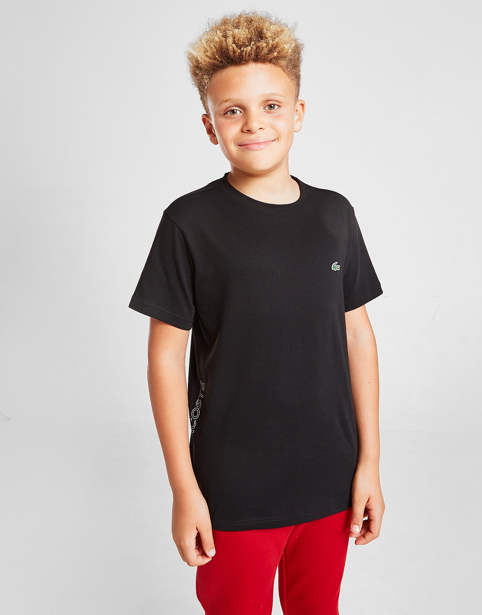 

Lacoste Outline T-Shirt Junior - Only at JD - Black - Kids, Black