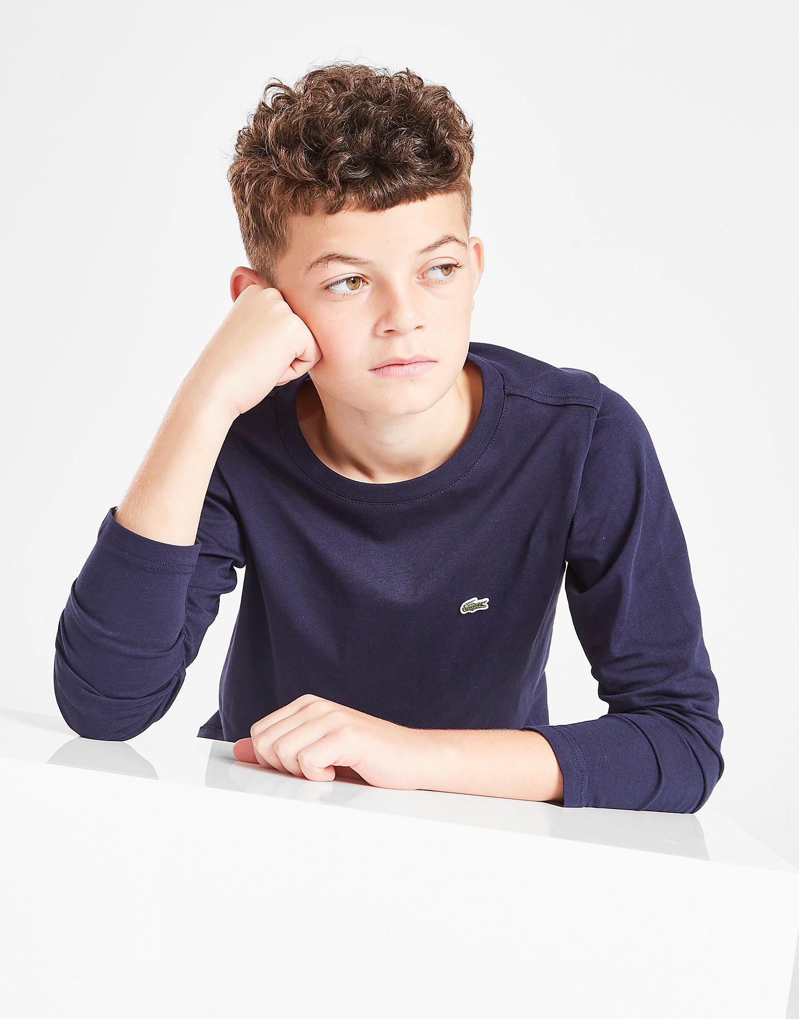 

Lacoste Long Sleeve Croc Logo T-Shirt Junior - Navy - Kids, Navy