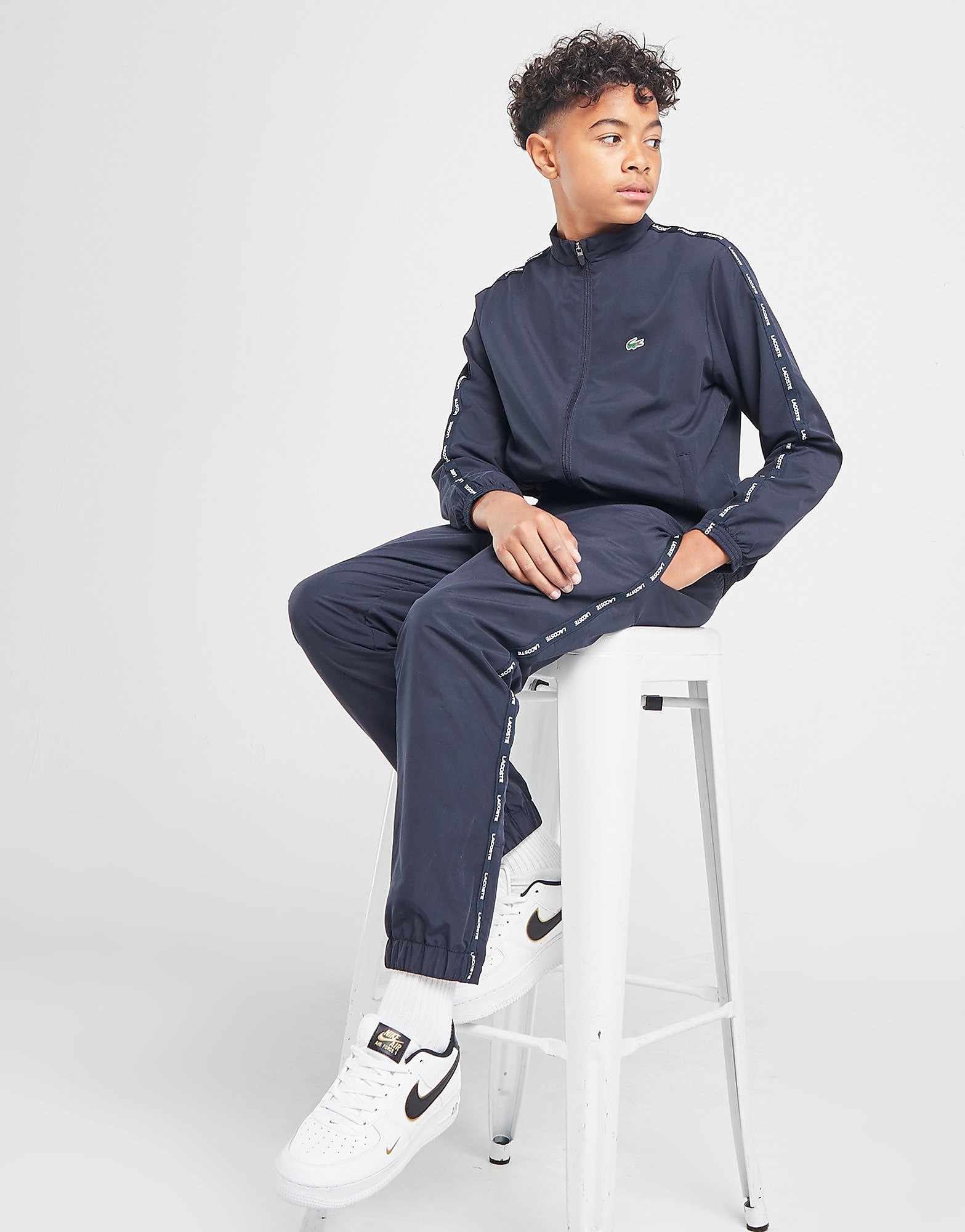 

Lacoste Woven Tape Tracksuit Junior - Navy - Kids, Navy