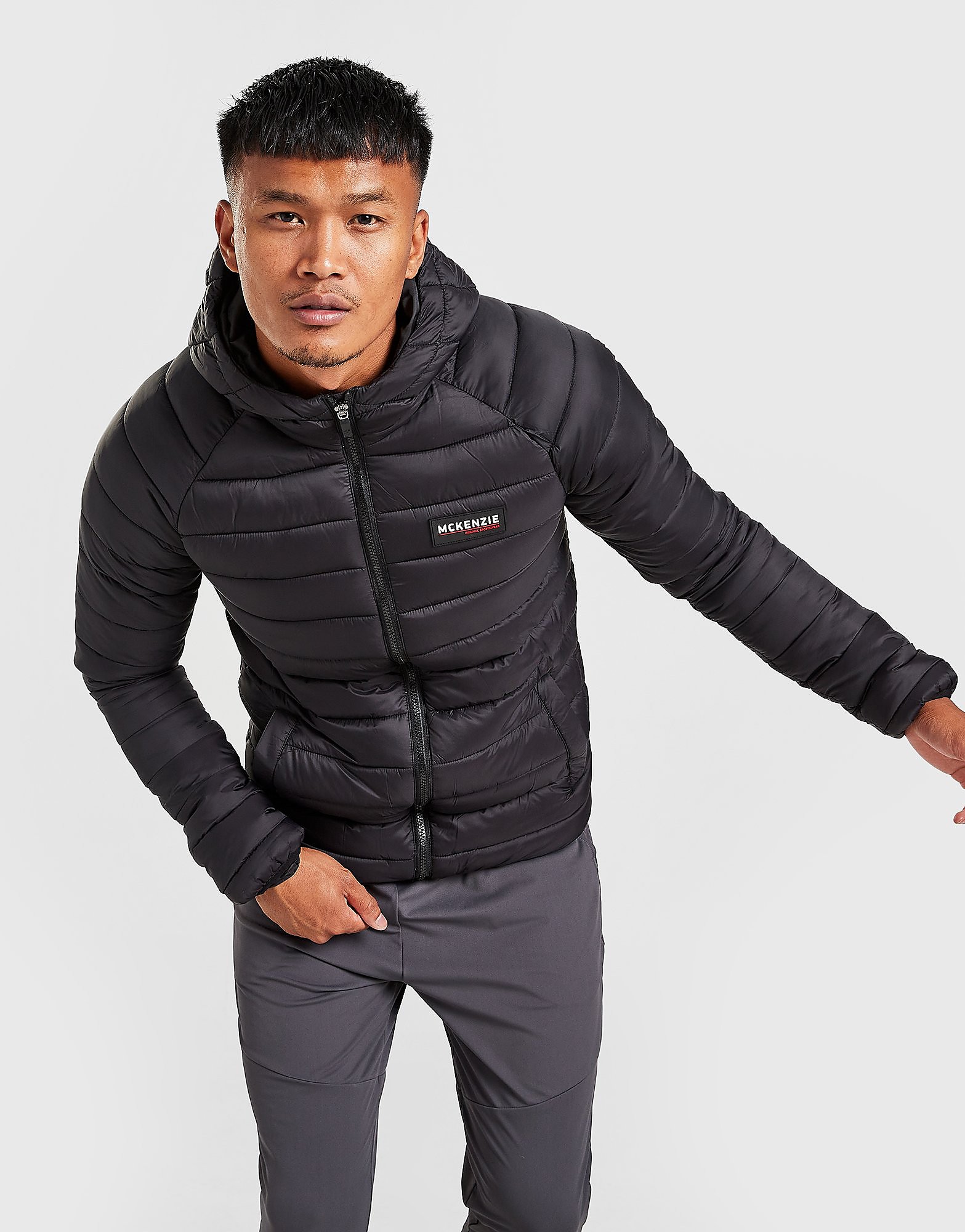 

McKenzie Post Padded Jacket - Only at JD - Black - Mens, Black