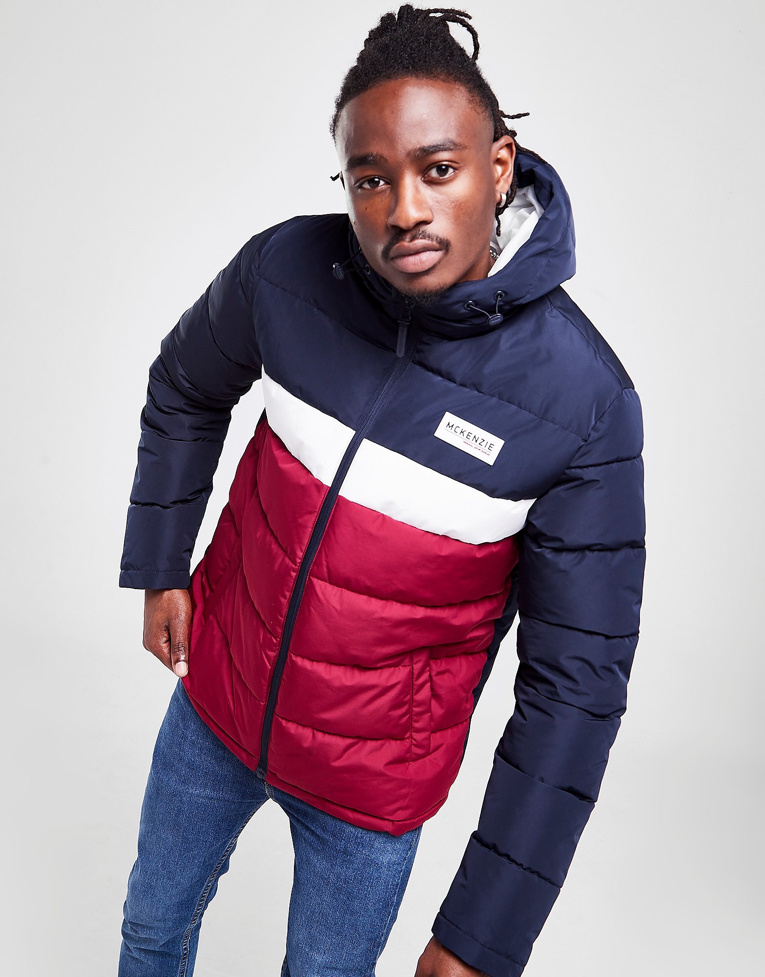 

McKenzie Del Padded Jacket - Only at JD - Blue - Mens, Blue