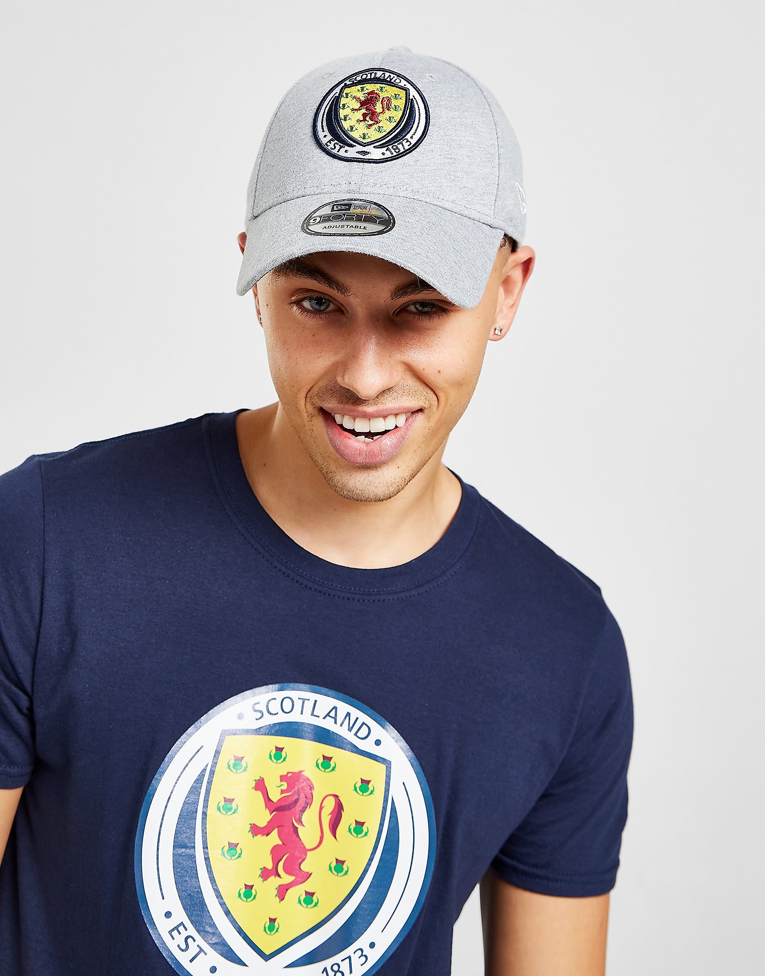 

New Era Scotland 9FORTY Cap - Grey - Womens, Grey