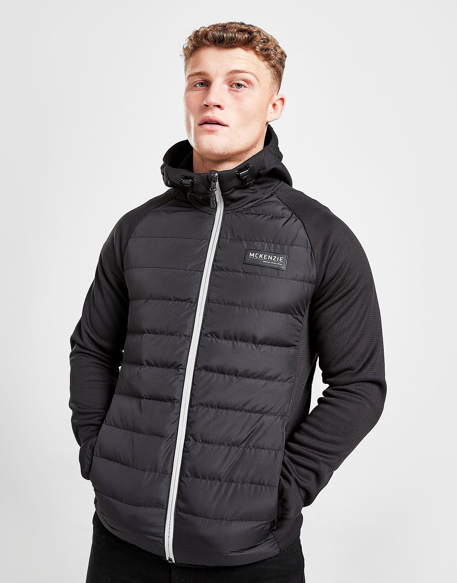 

McKenzie Crank Hybrid Jacket - Only at JD - Black - Mens, Black