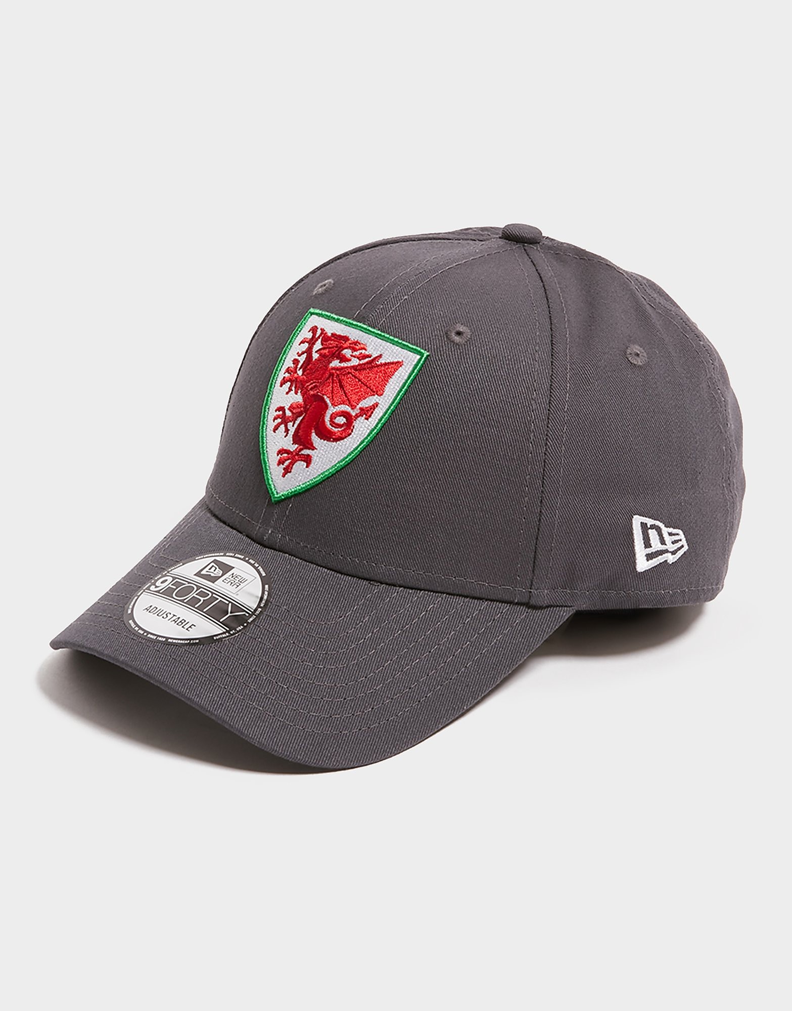 

New Era Wales 9FORTY Cap - Grey - Womens, Grey