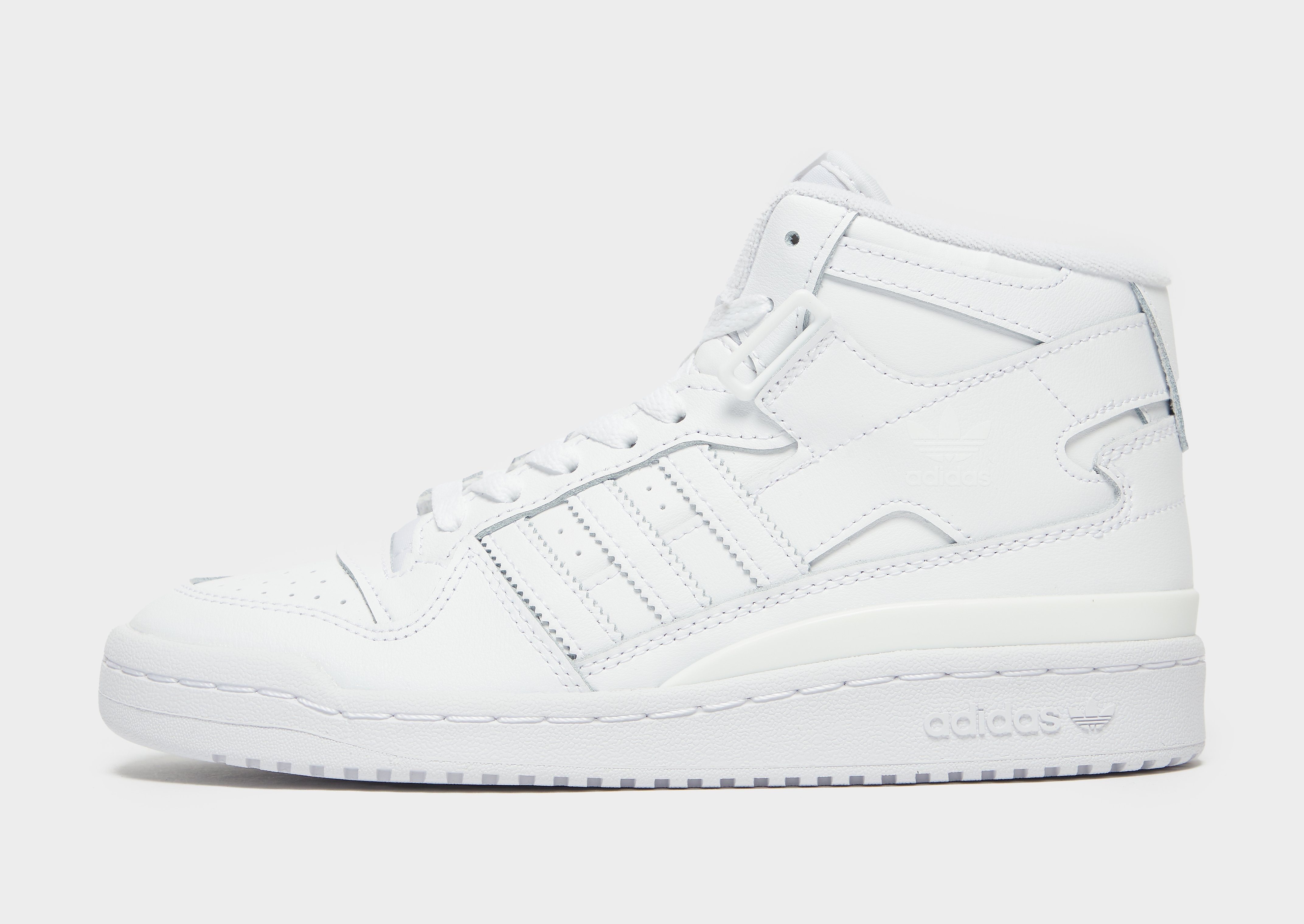 

adidas Originals Forum Mid Women's - Cloud White / Cloud White / Cloud White, Cloud White / Cloud White / Cloud White