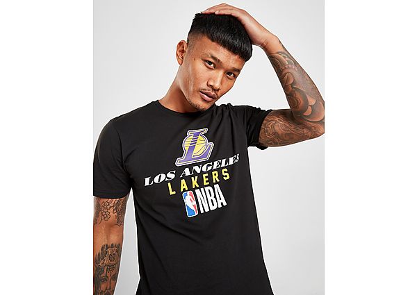 New Era T-Shirt Manches Courtes NBA Los Angeles Lakers Stack Homme