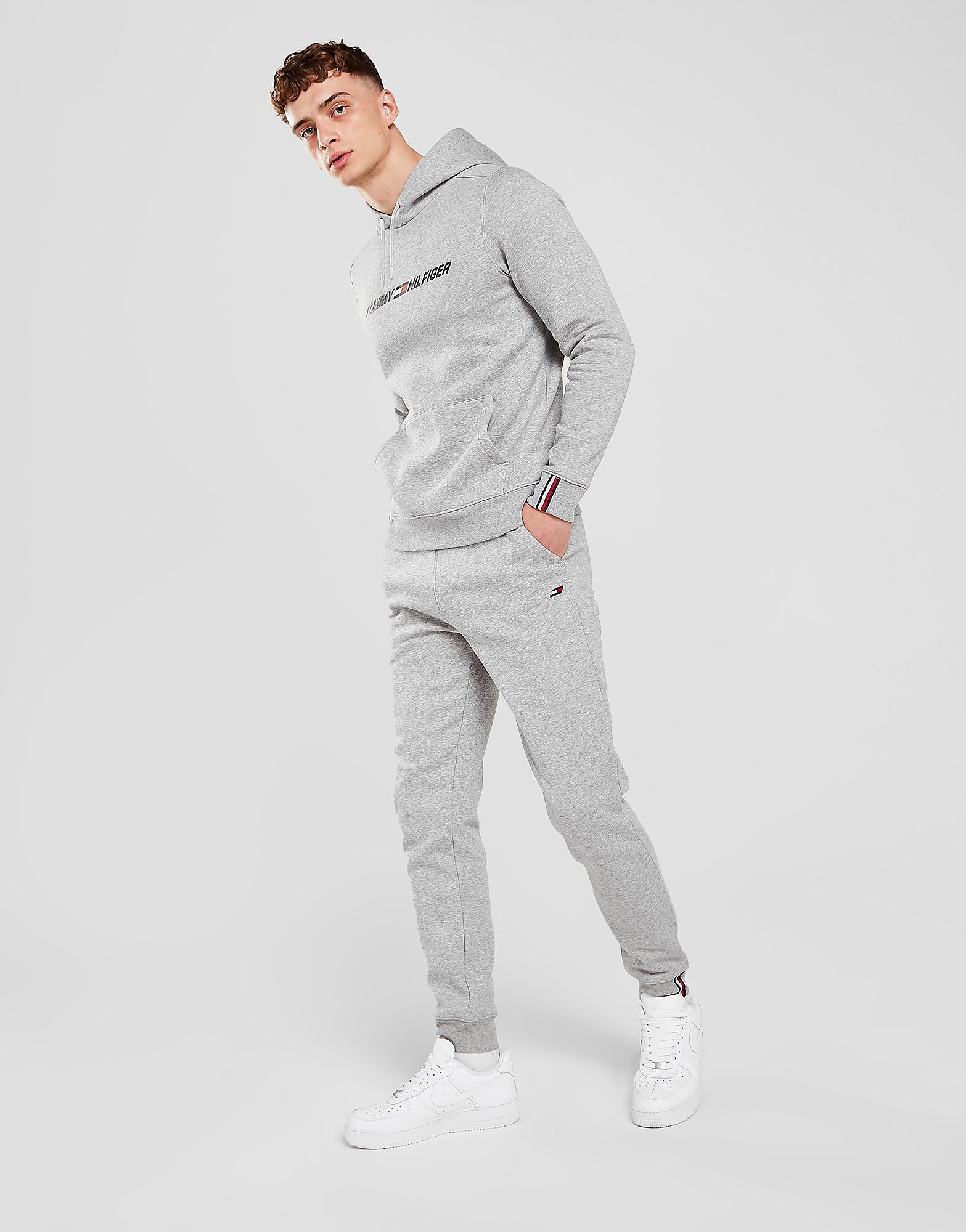 

Tommy Hilfiger Tape Flag Joggers - Only at JD - Grey - Mens, Grey