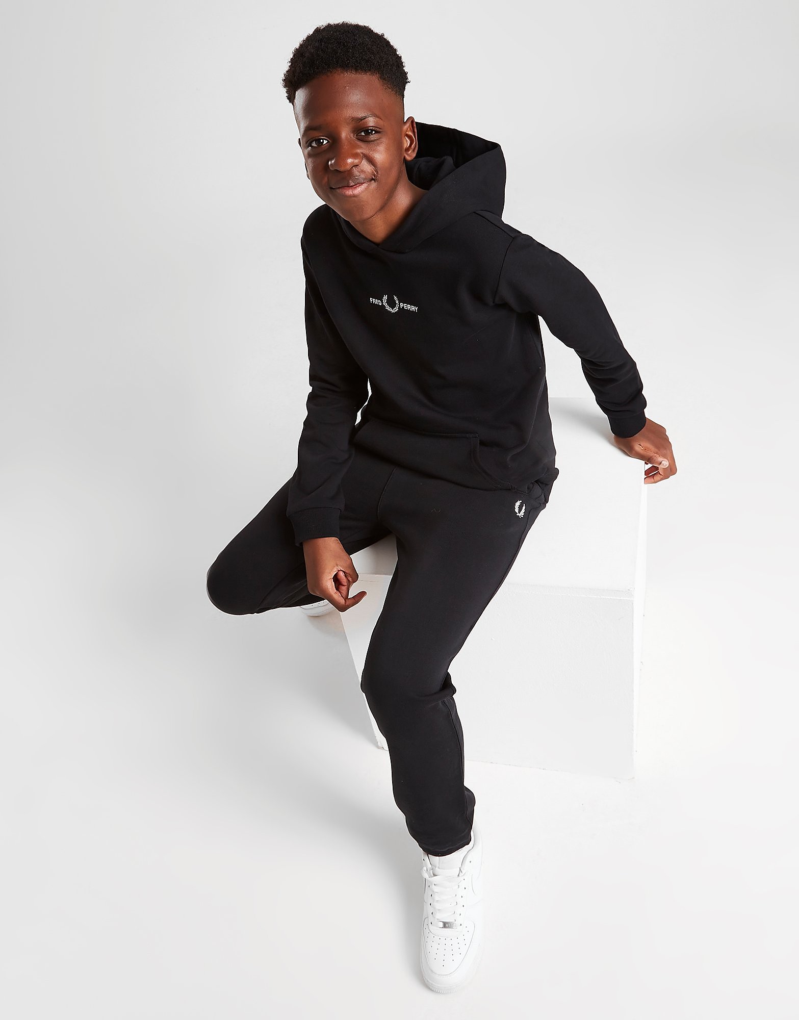 

Fred Perry Loopback Joggers Junior - Black - Kids, Black