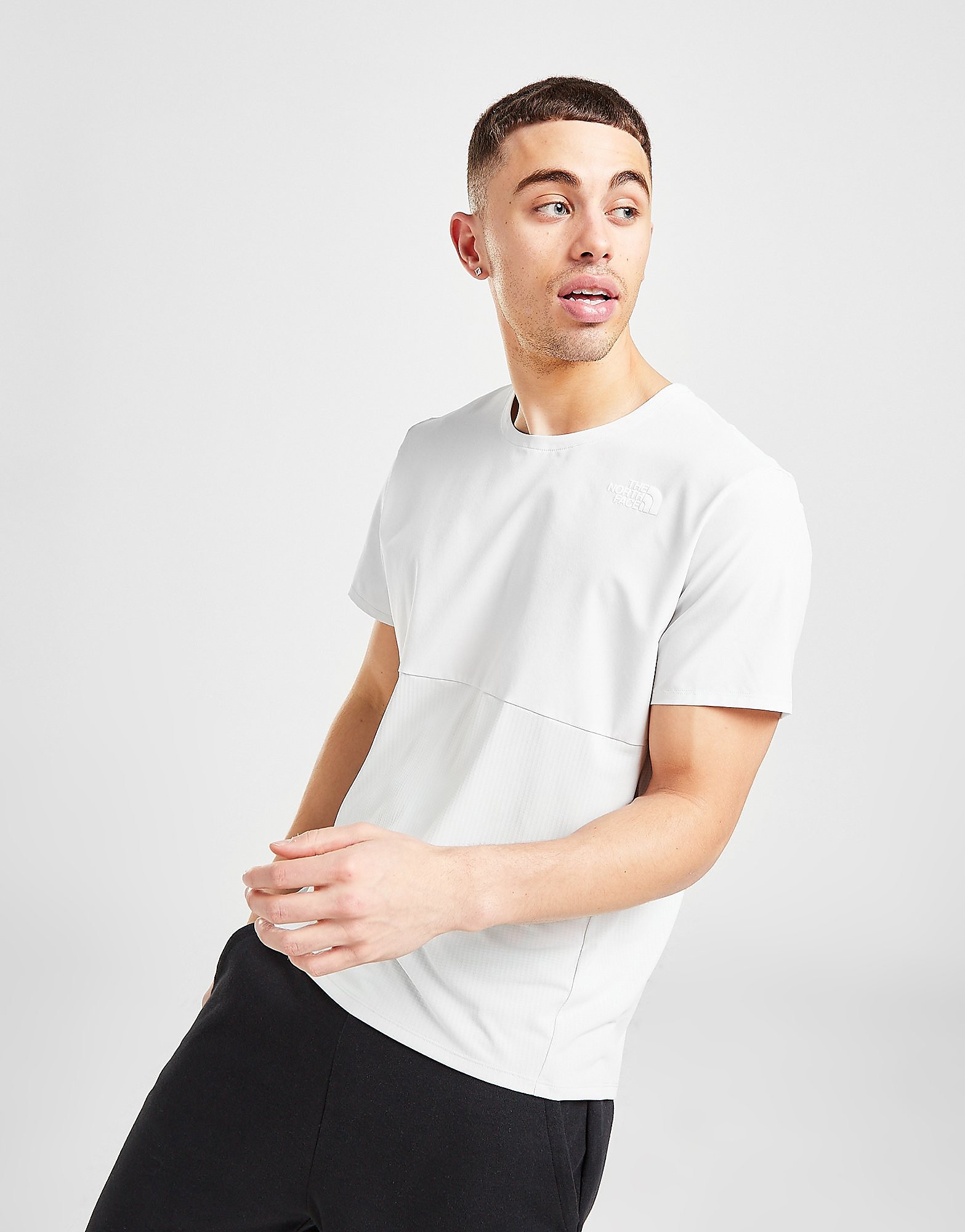 

The North Face Run T-Shirt - White - Mens, White