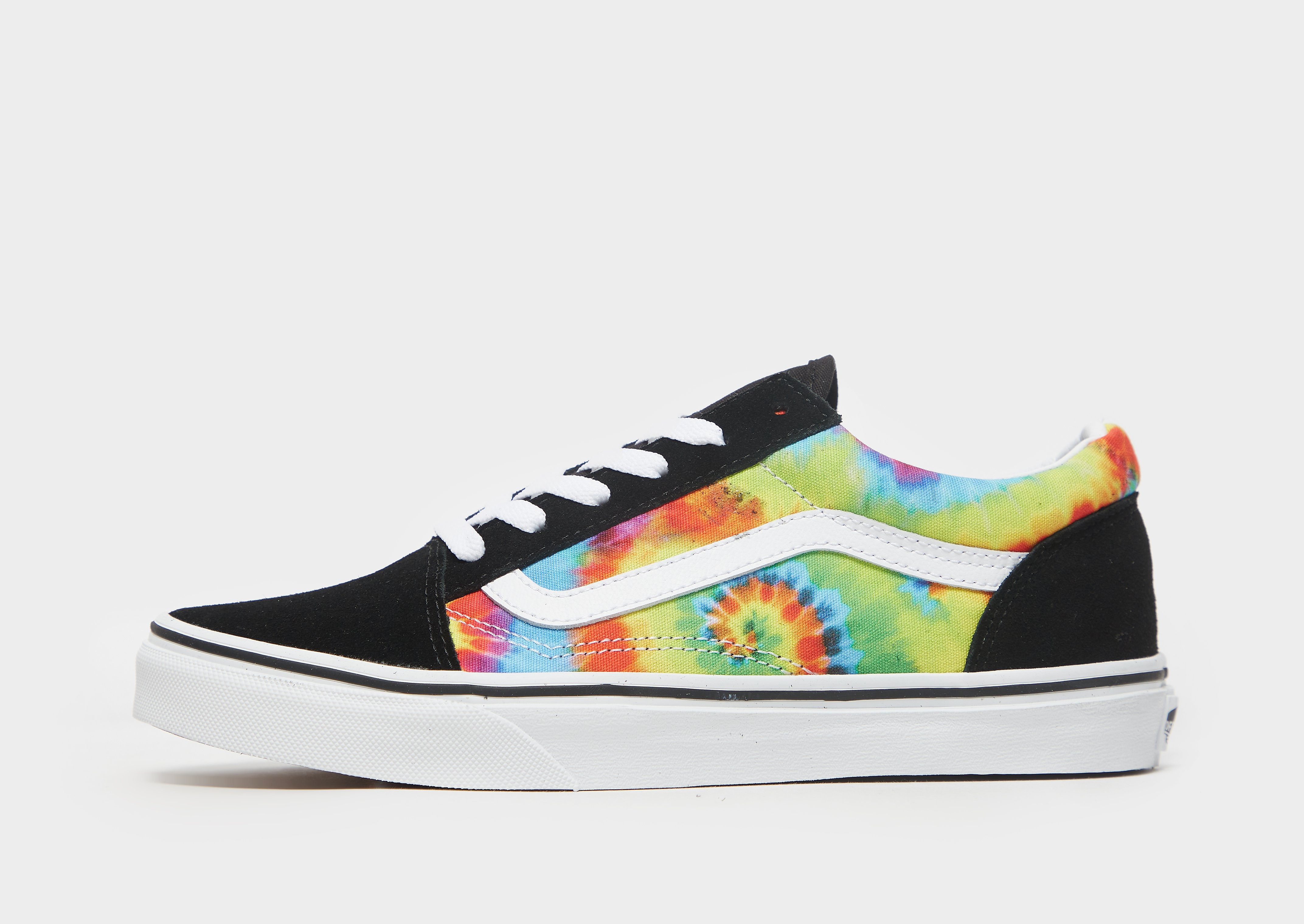 

Vans Old Skool Junior - Black/Multi Coloured - Kids, Black/Multi Coloured