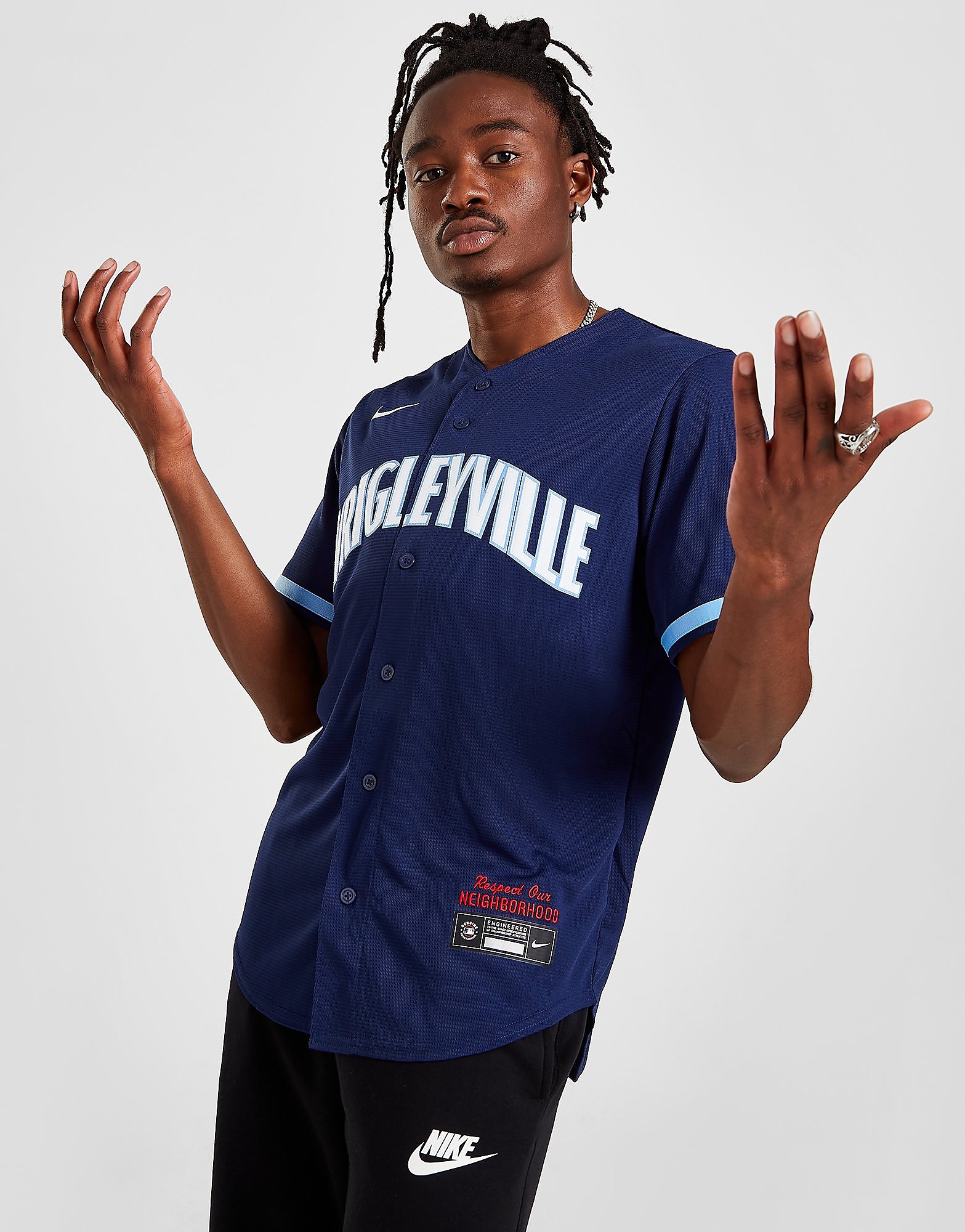 

Nike MLB Chicago Cubs City Jersey - Blue - Mens, Blue