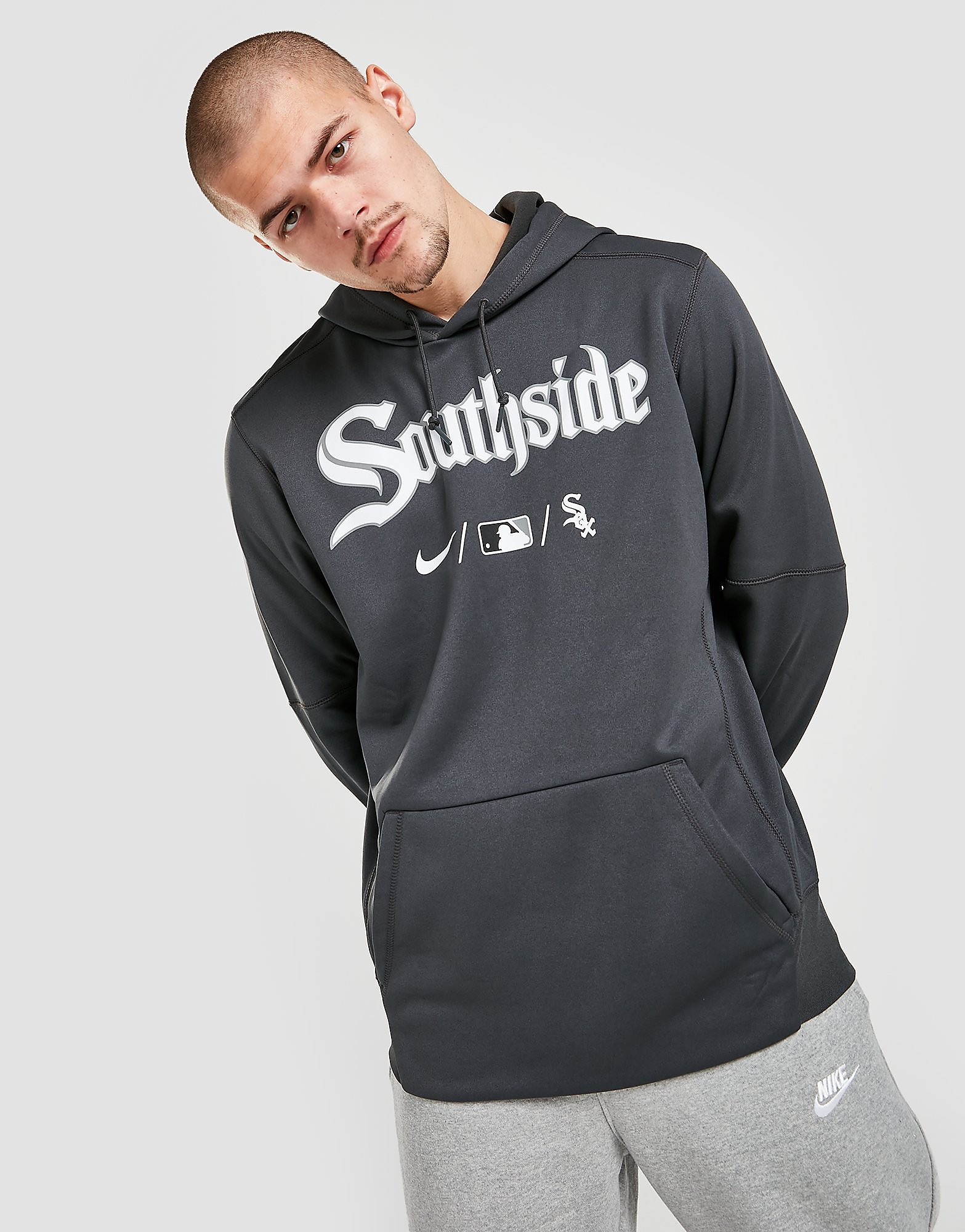 

Nike MLB Chicago White Sox Therma City Connect Hoodie - Black - Mens, Black