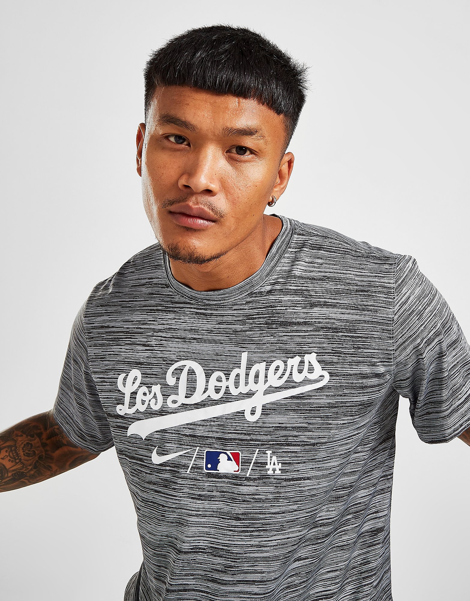 

Nike MLB Los Angeles Dodgers Velocity T-Shirt - Grey - Mens, Grey