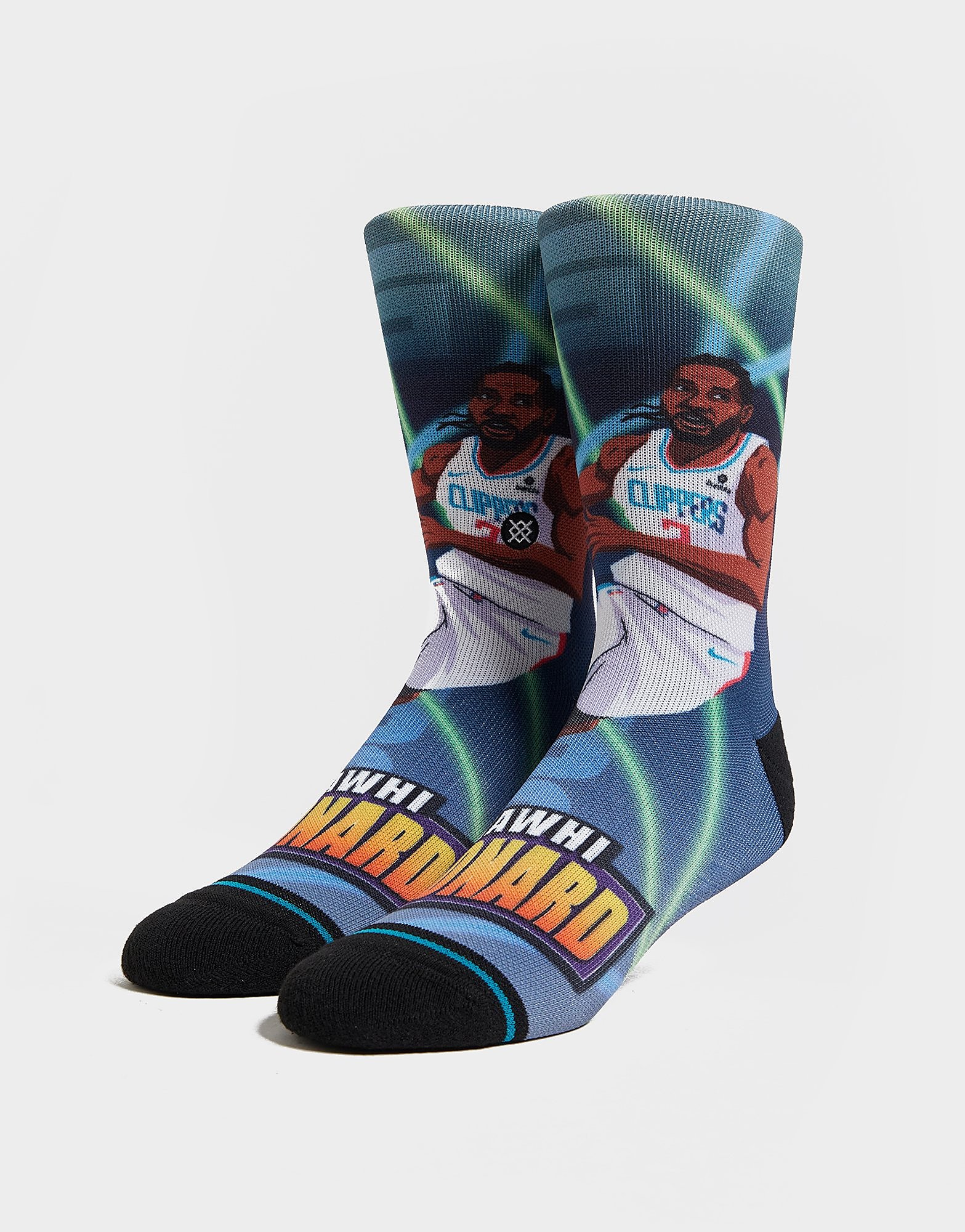 Stance Kawhi Leonard Socks - Multi Coloured - Mens, Multi Coloured