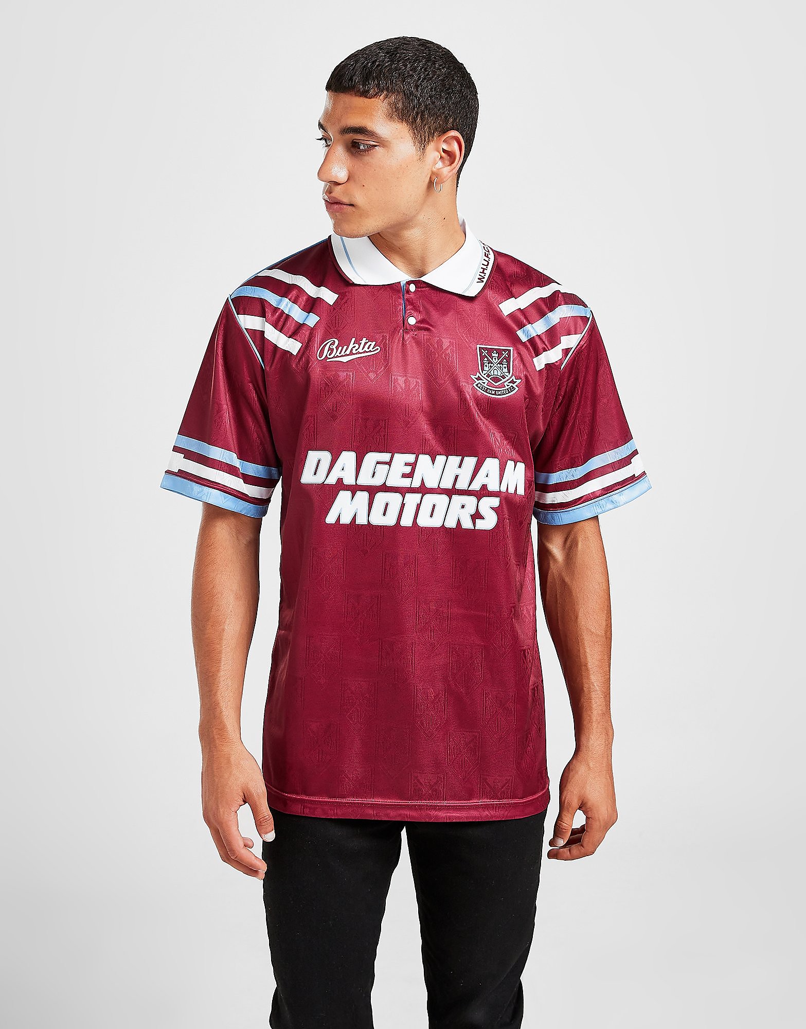 

Score Draw West Ham United '92 Retro Home Shirt - Red - Mens, Red